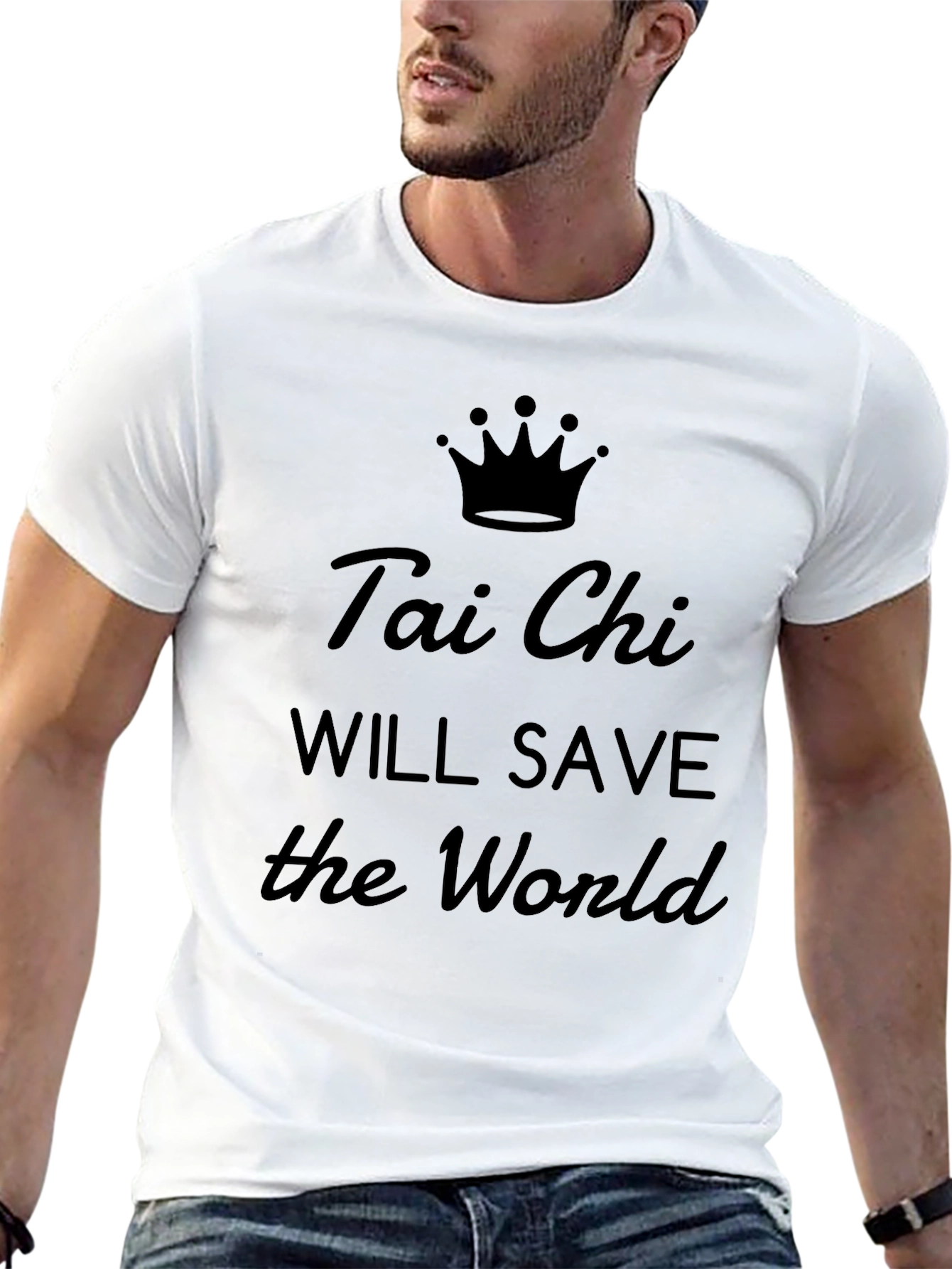 Tai Chi Will Save The World Graphic Tee