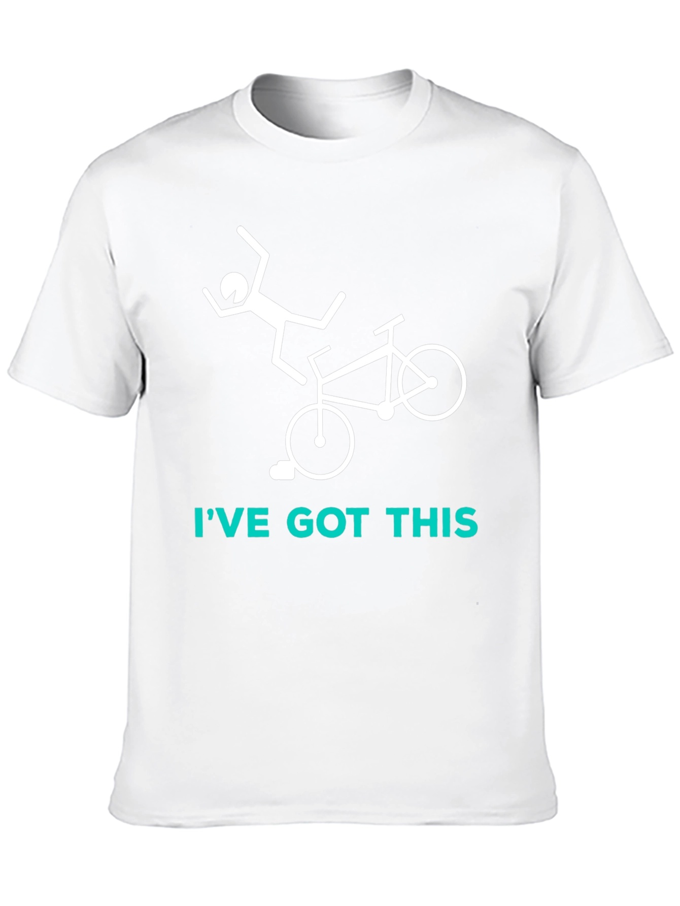 IVE GOT THIS Bike Fail Black T-Shirt