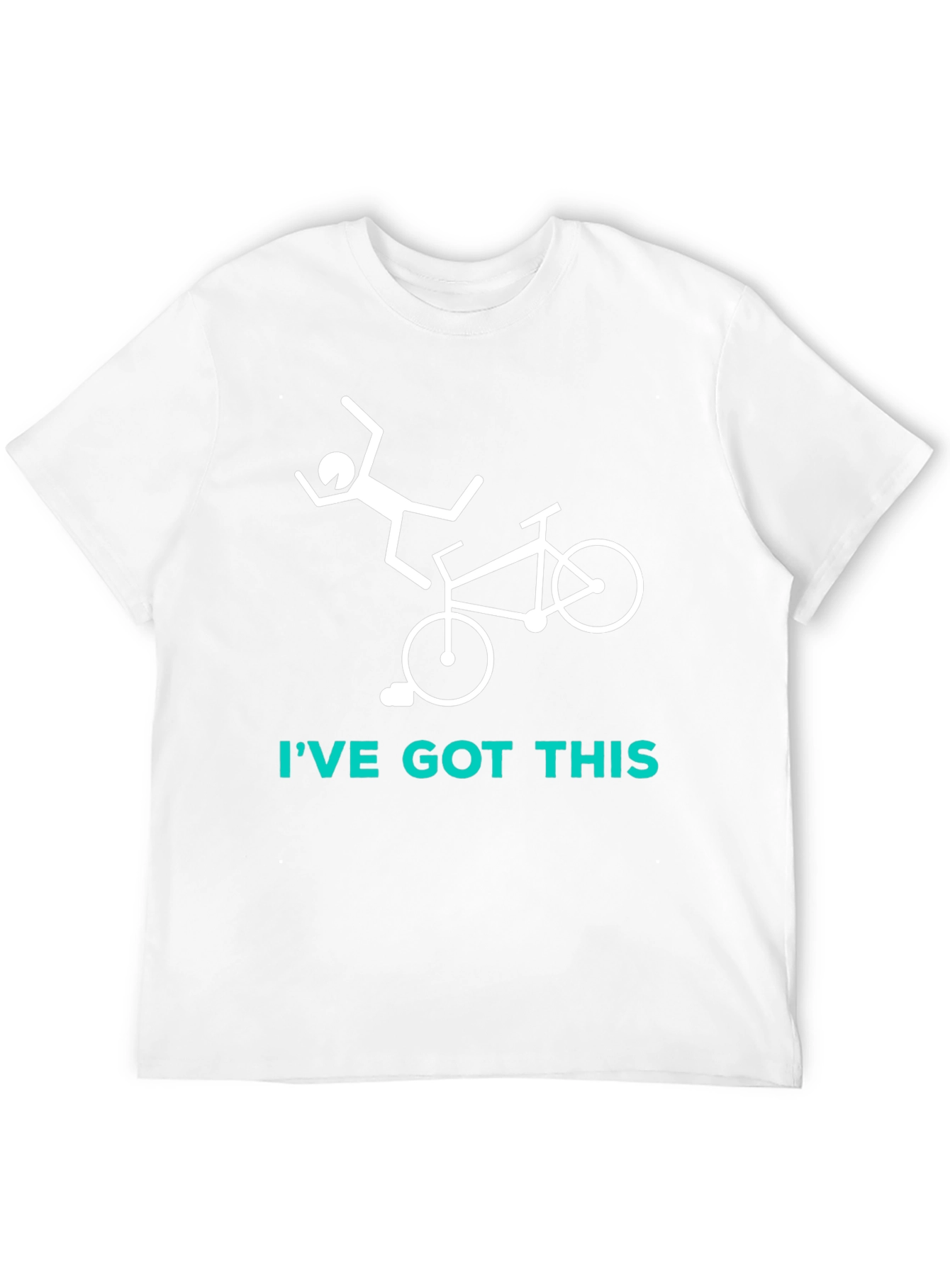 IVE GOT THIS Bike Fail Black T-Shirt