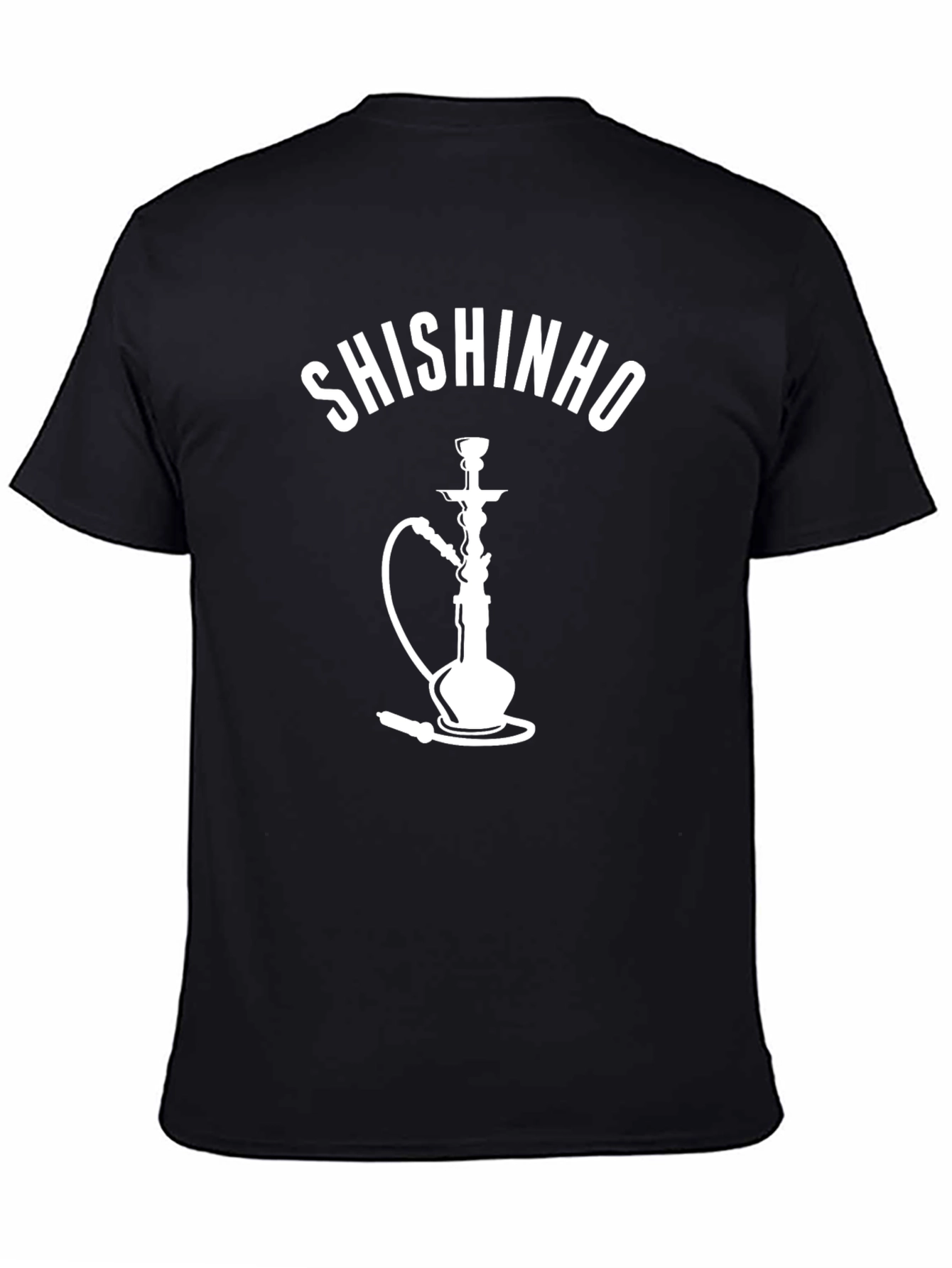 Shishinho Black Graphic Tee
