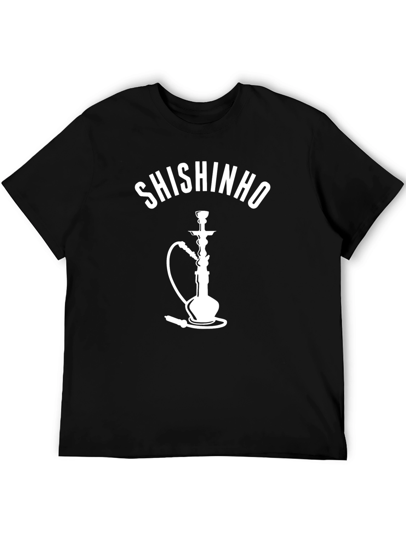 Shishinho Black Graphic Tee