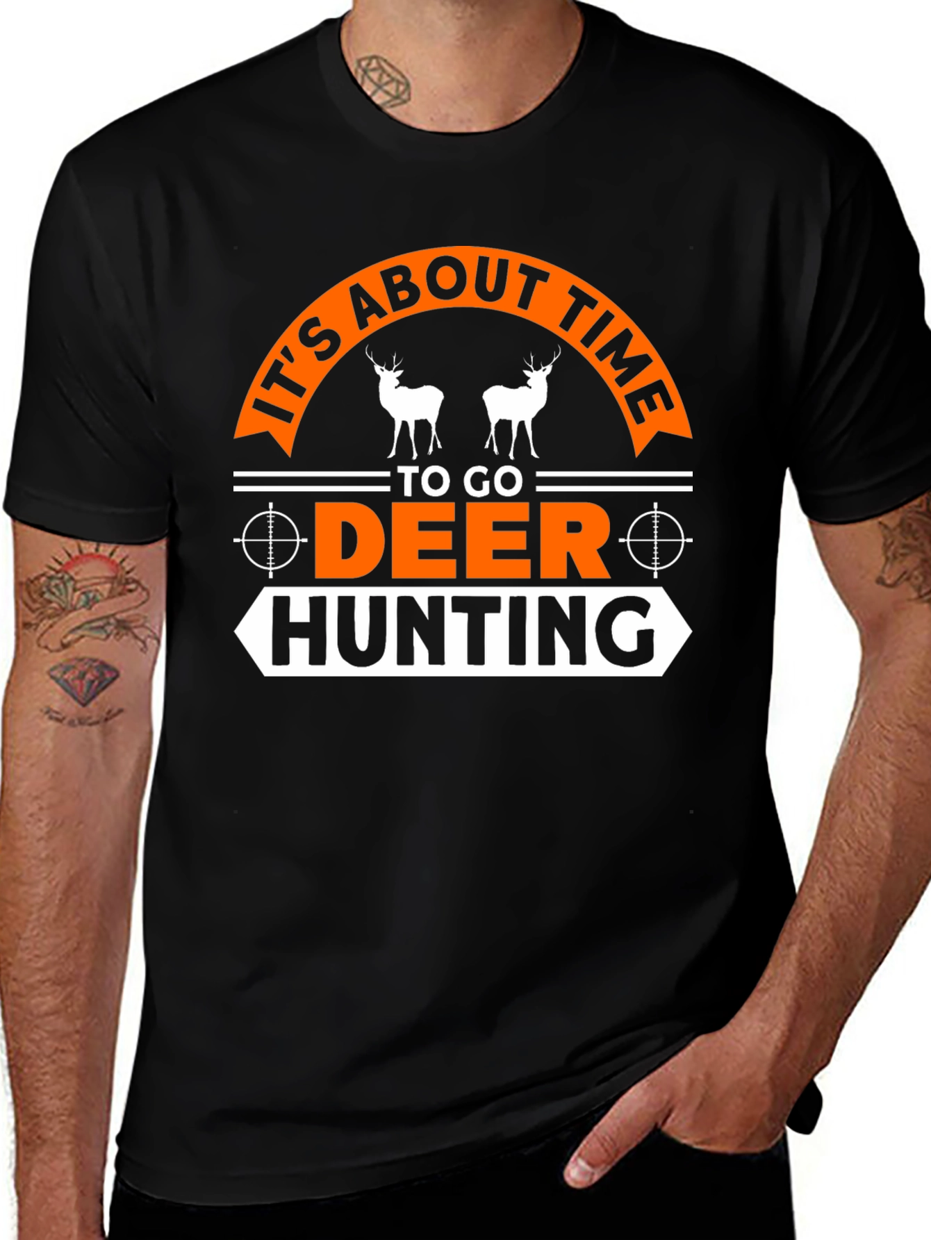 Deer Hunting Graphic Tee