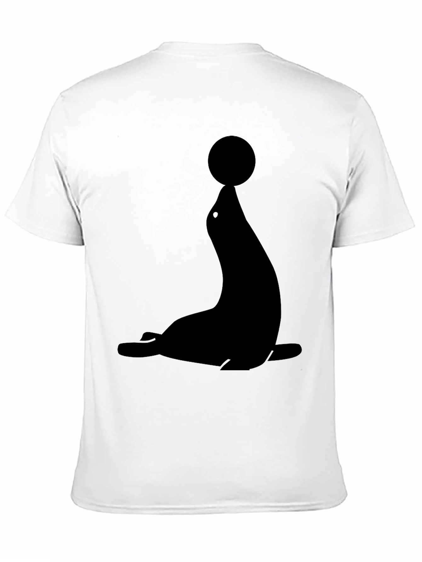 Seal Balancing Ball Graphic T-Shirt