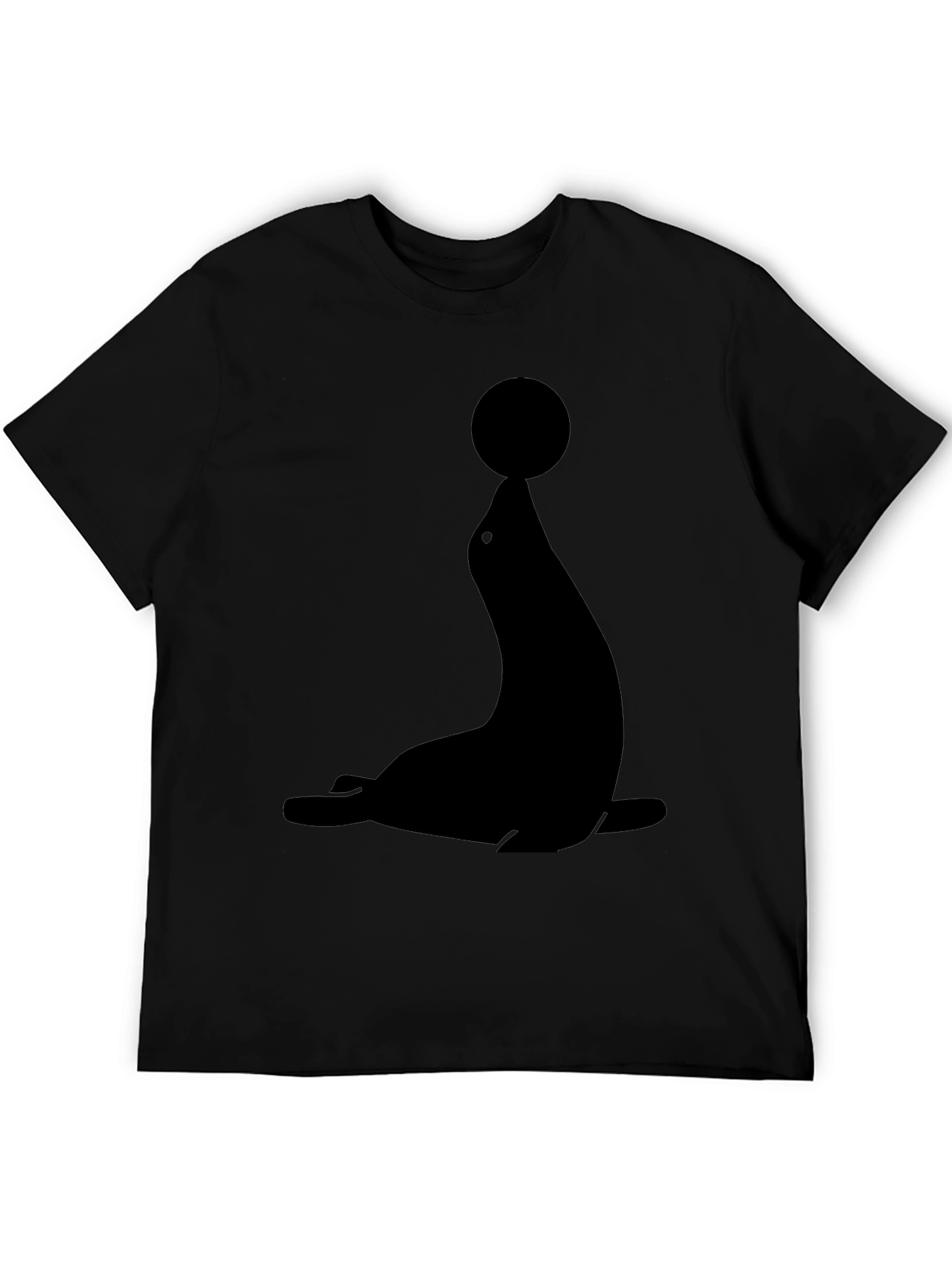 Seal Balancing Ball Graphic T-Shirt