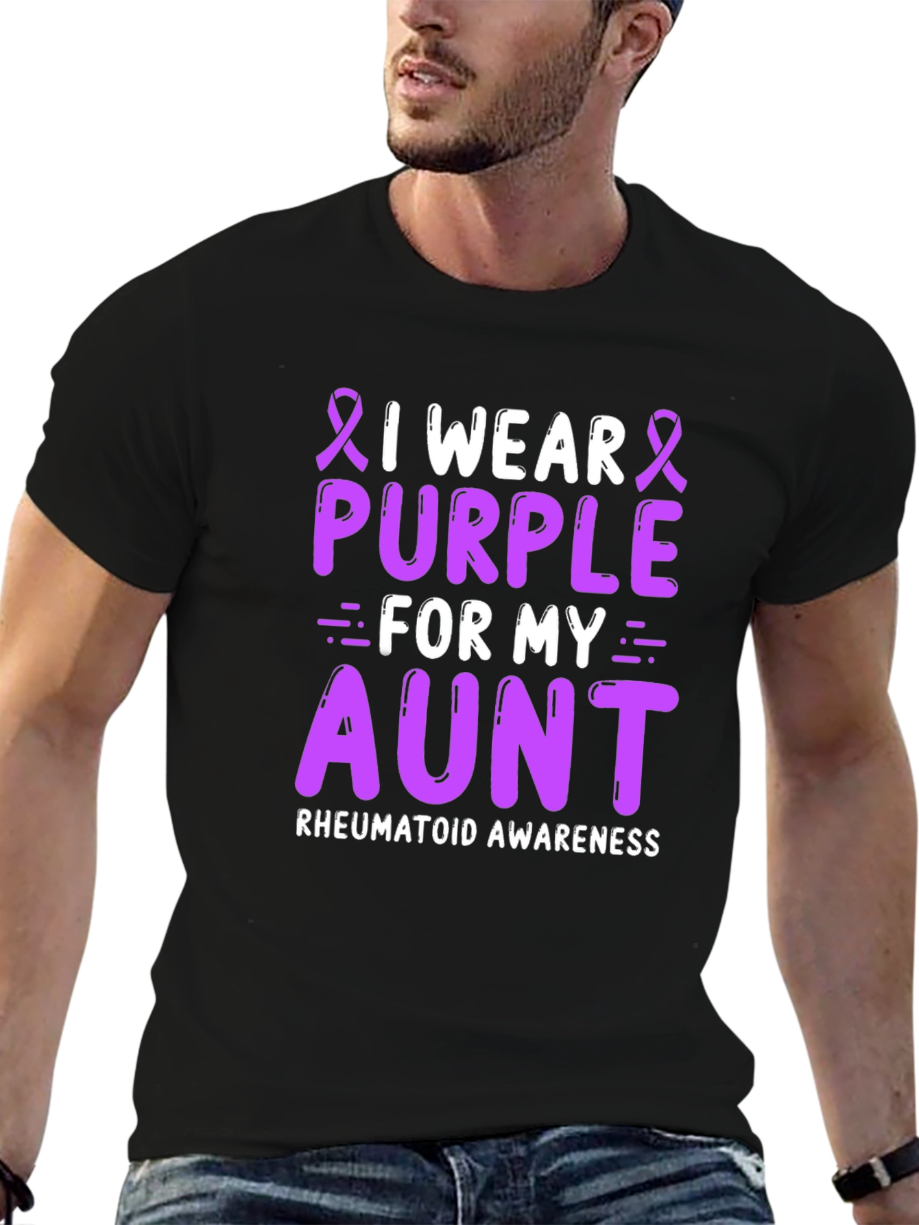 Purple Rheumatoid Awareness T-Shirt