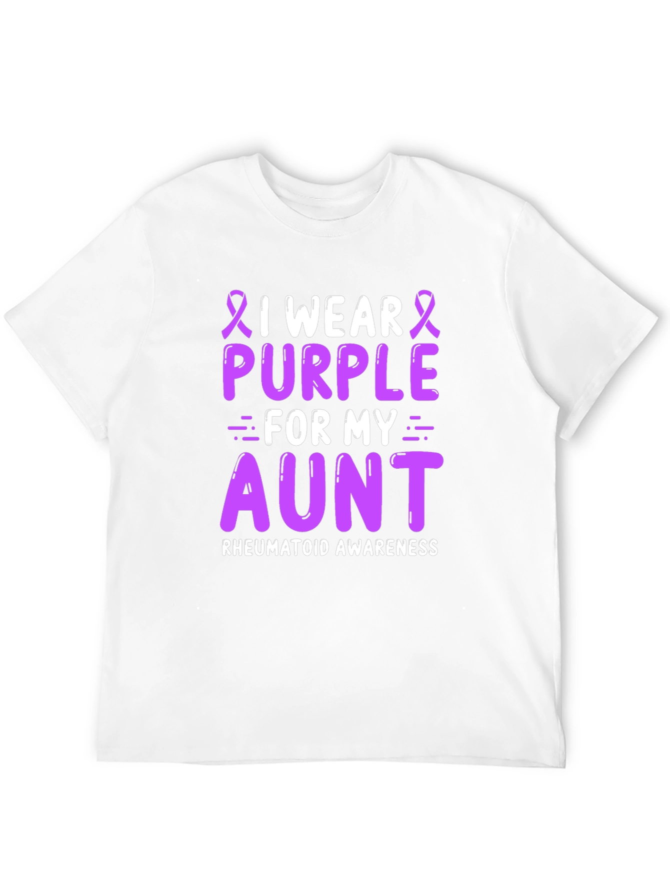 Purple Rheumatoid Awareness T-Shirt