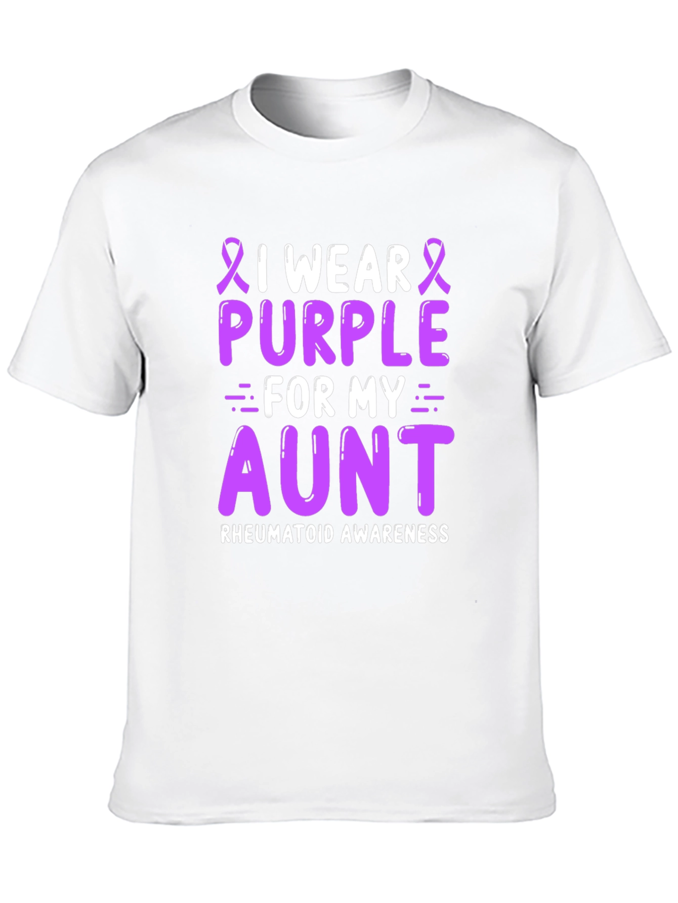 Purple Rheumatoid Awareness T-Shirt