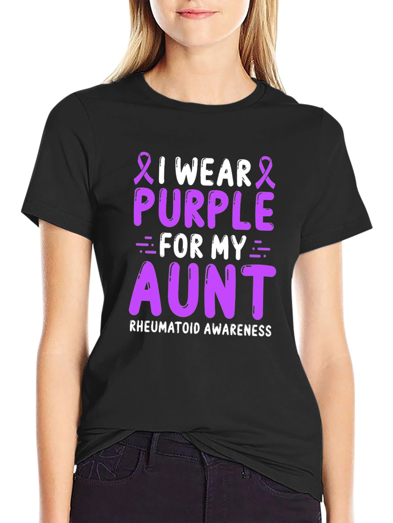Purple Rheumatoid Awareness T-Shirt
