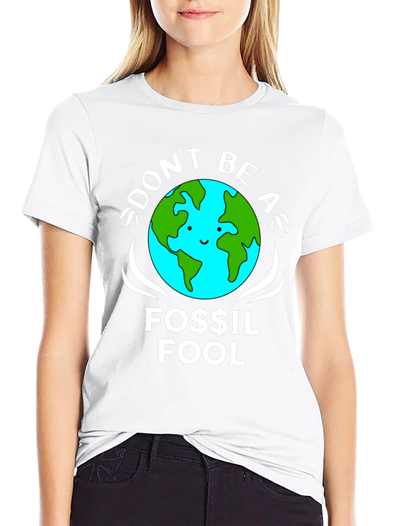 Dont Be A Fossil Fool Graphic T-Shirt