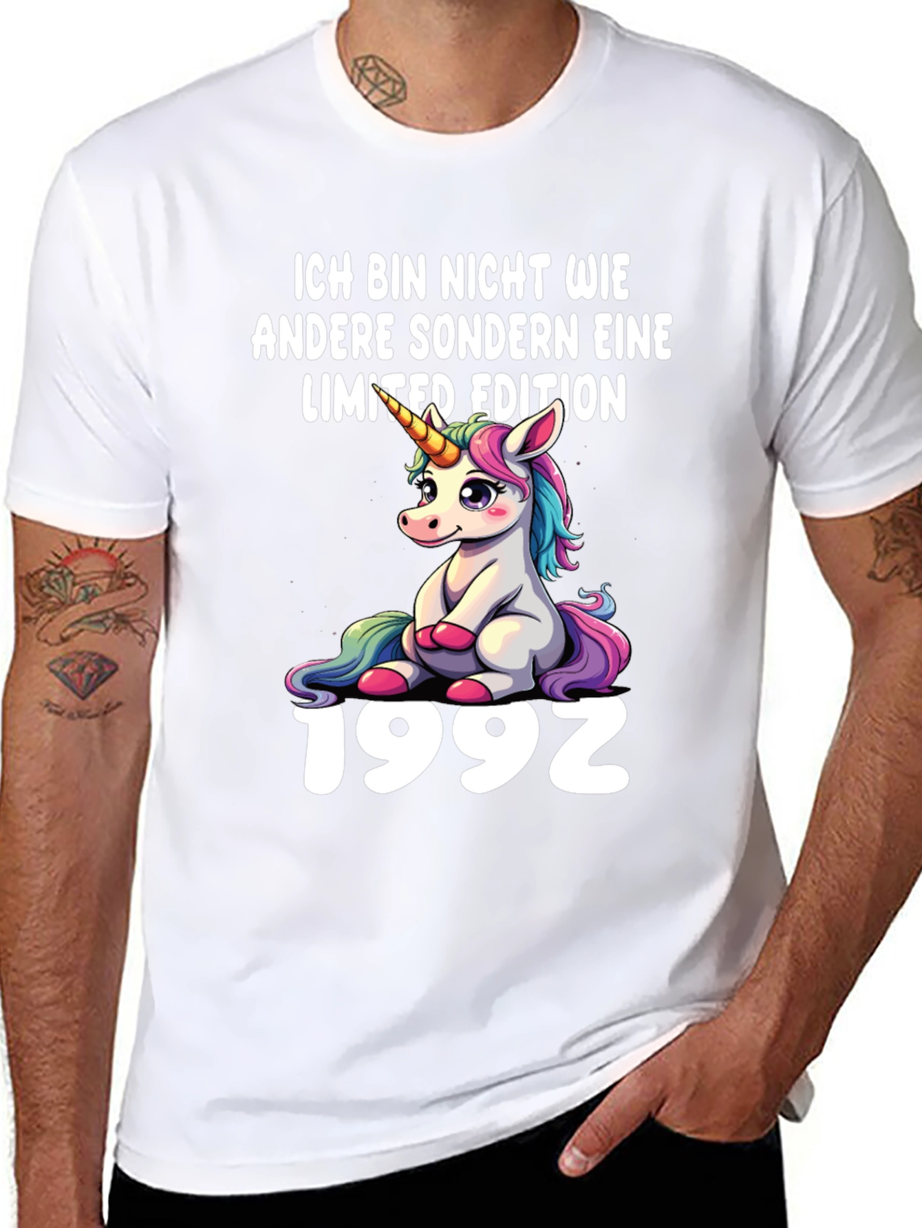 Unicorn Limited Edition 1992 Black T-Shirt