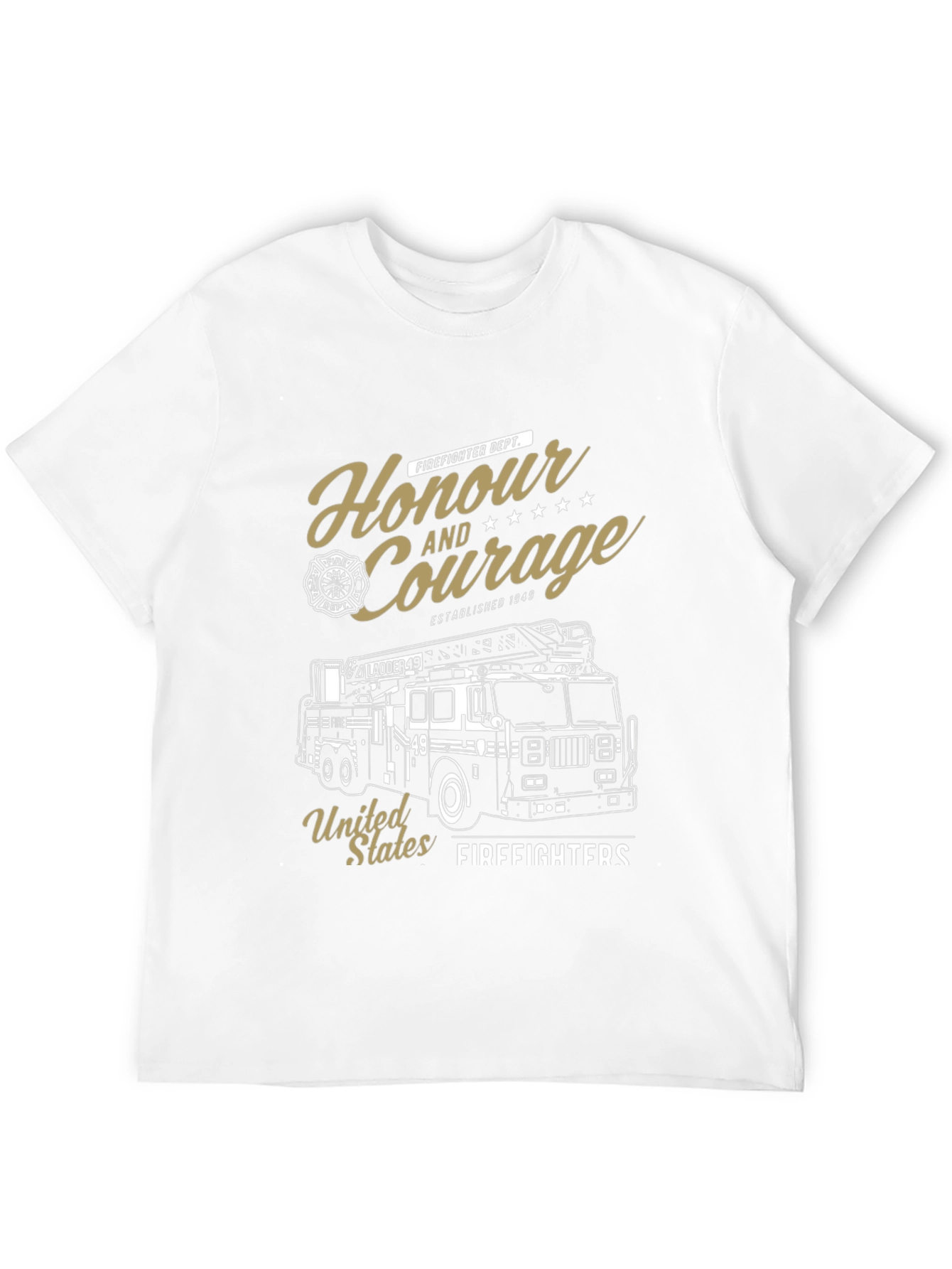 Firefighter Honour and Courage T-Shirt