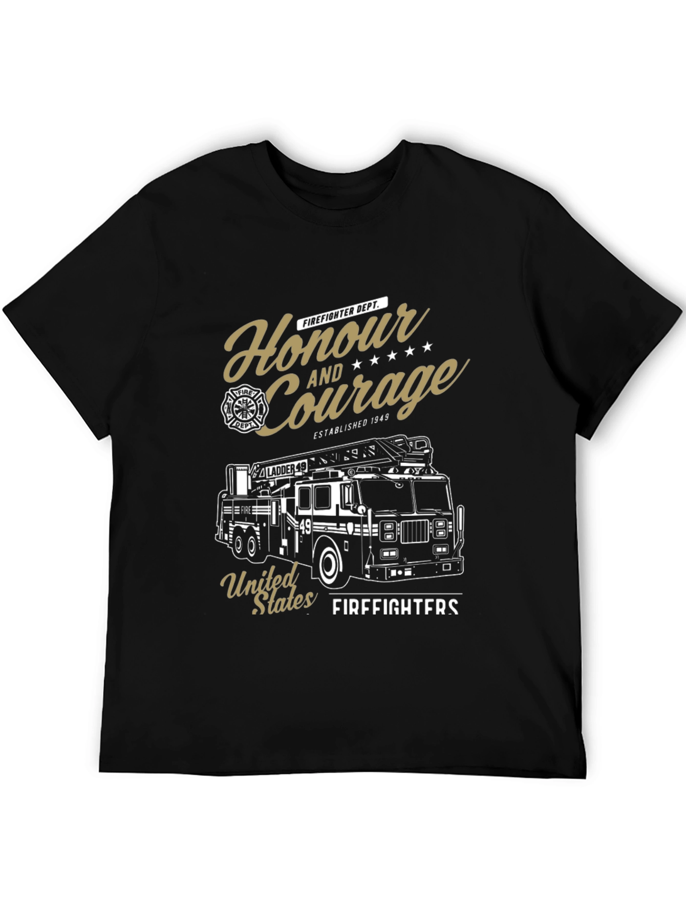 Firefighter Honour and Courage T-Shirt