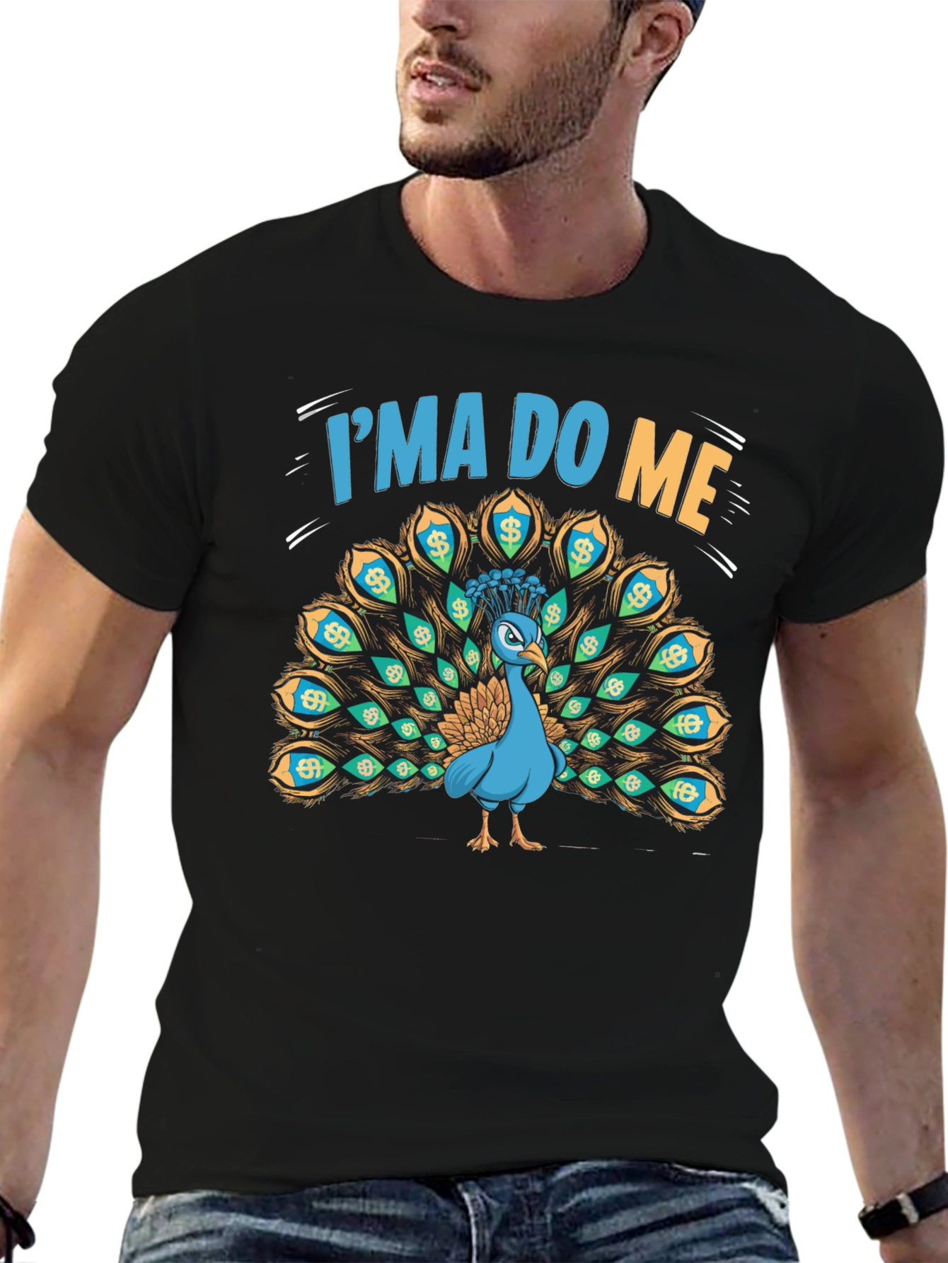 IMA DO ME Peacock Graphic Tee