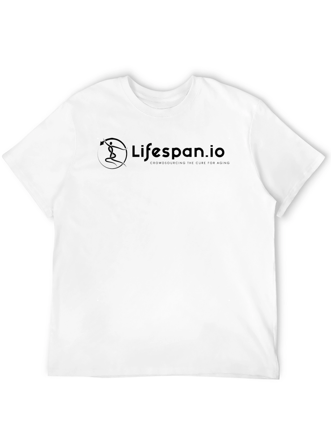 Lifespan.io Black T-Shirt - Cure for Aging