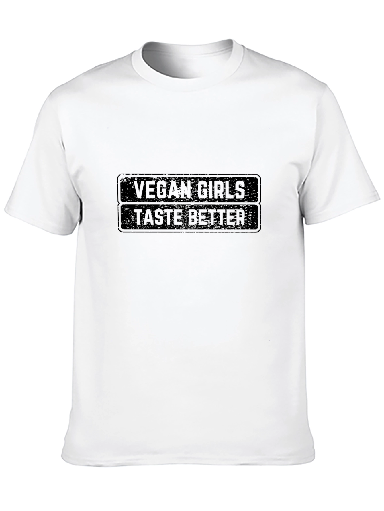 Vegan Girls Taste Better Black T-Shirt
