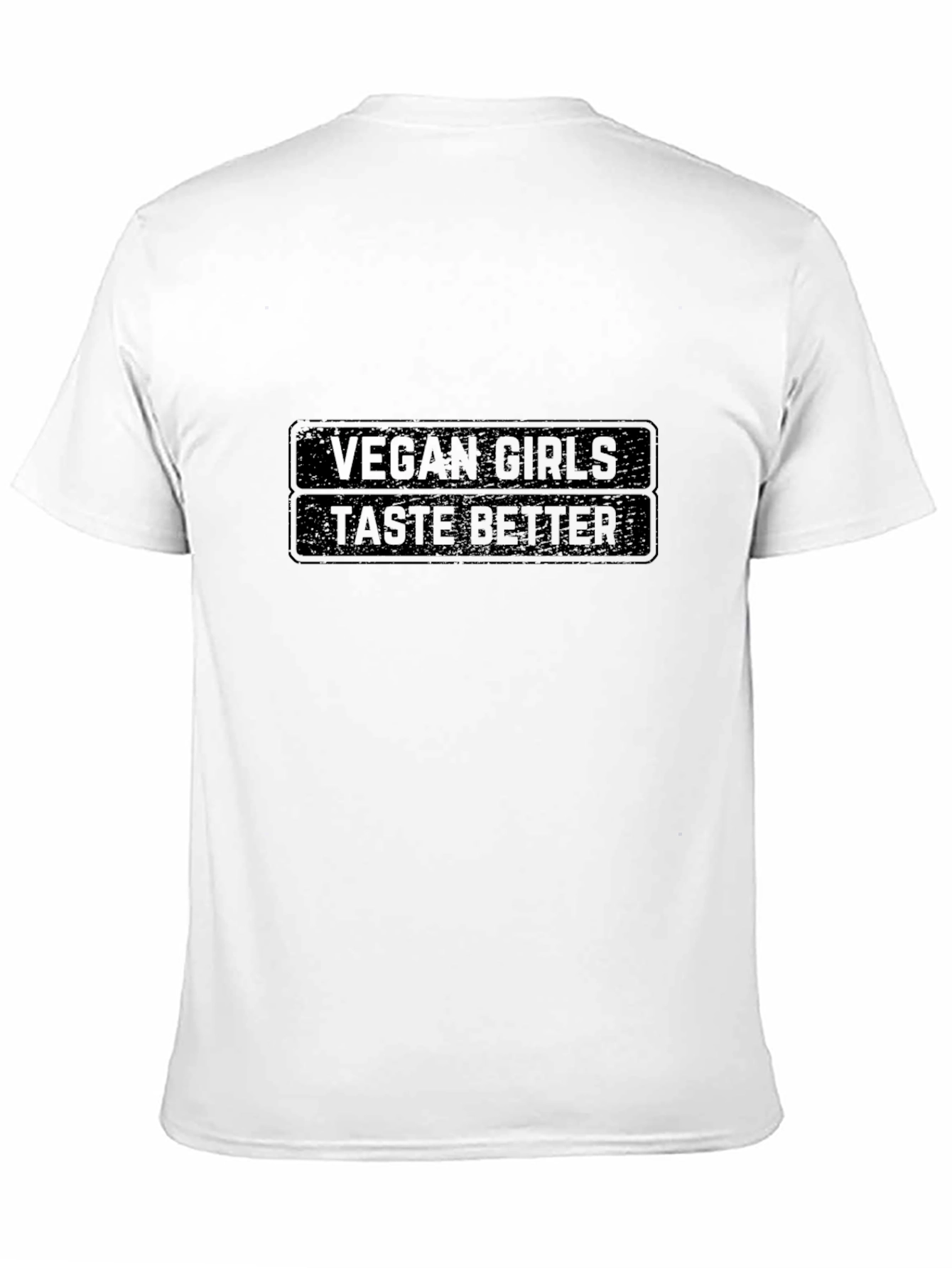 Vegan Girls Taste Better Black T-Shirt
