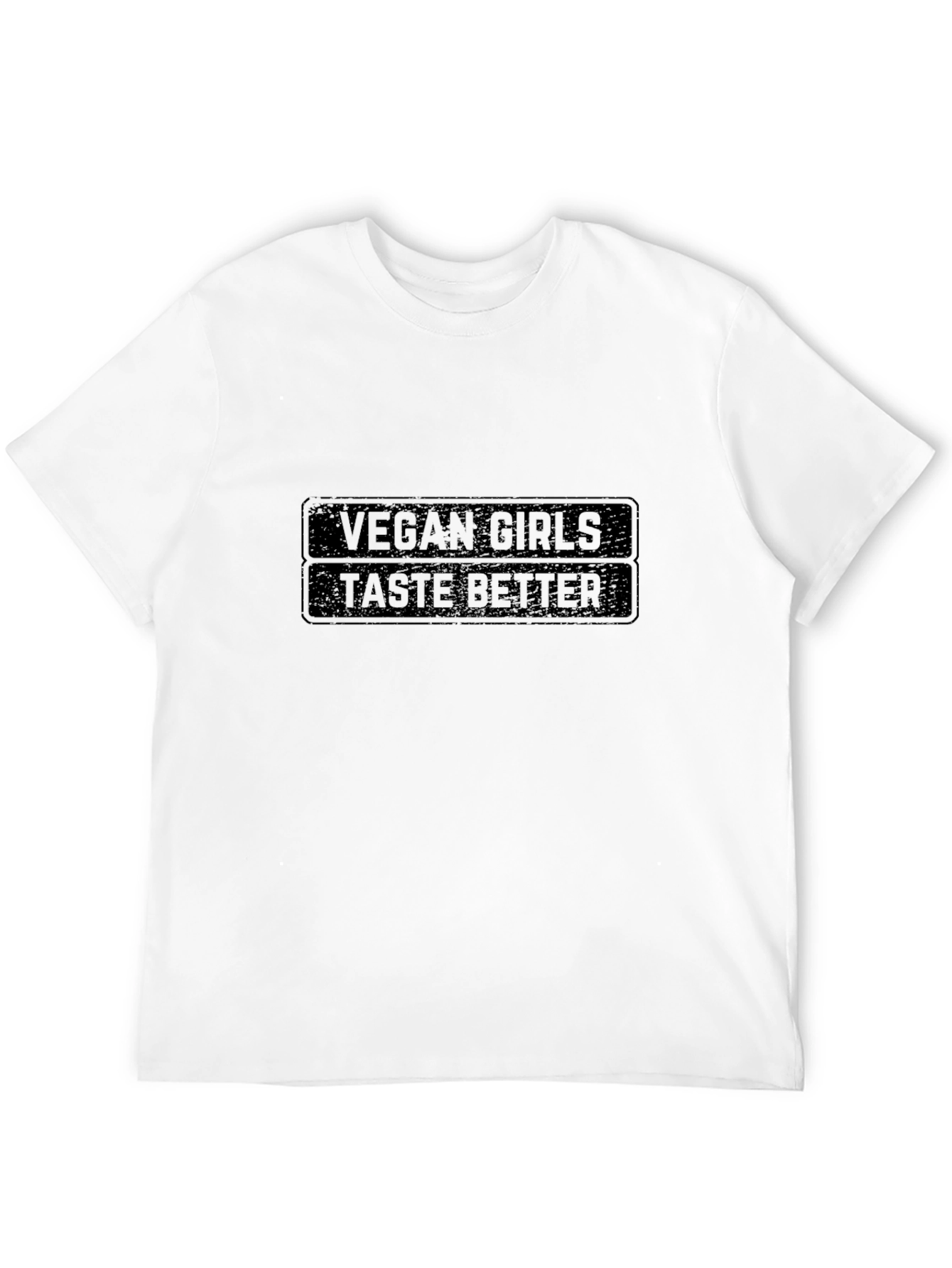 Vegan Girls Taste Better Black T-Shirt