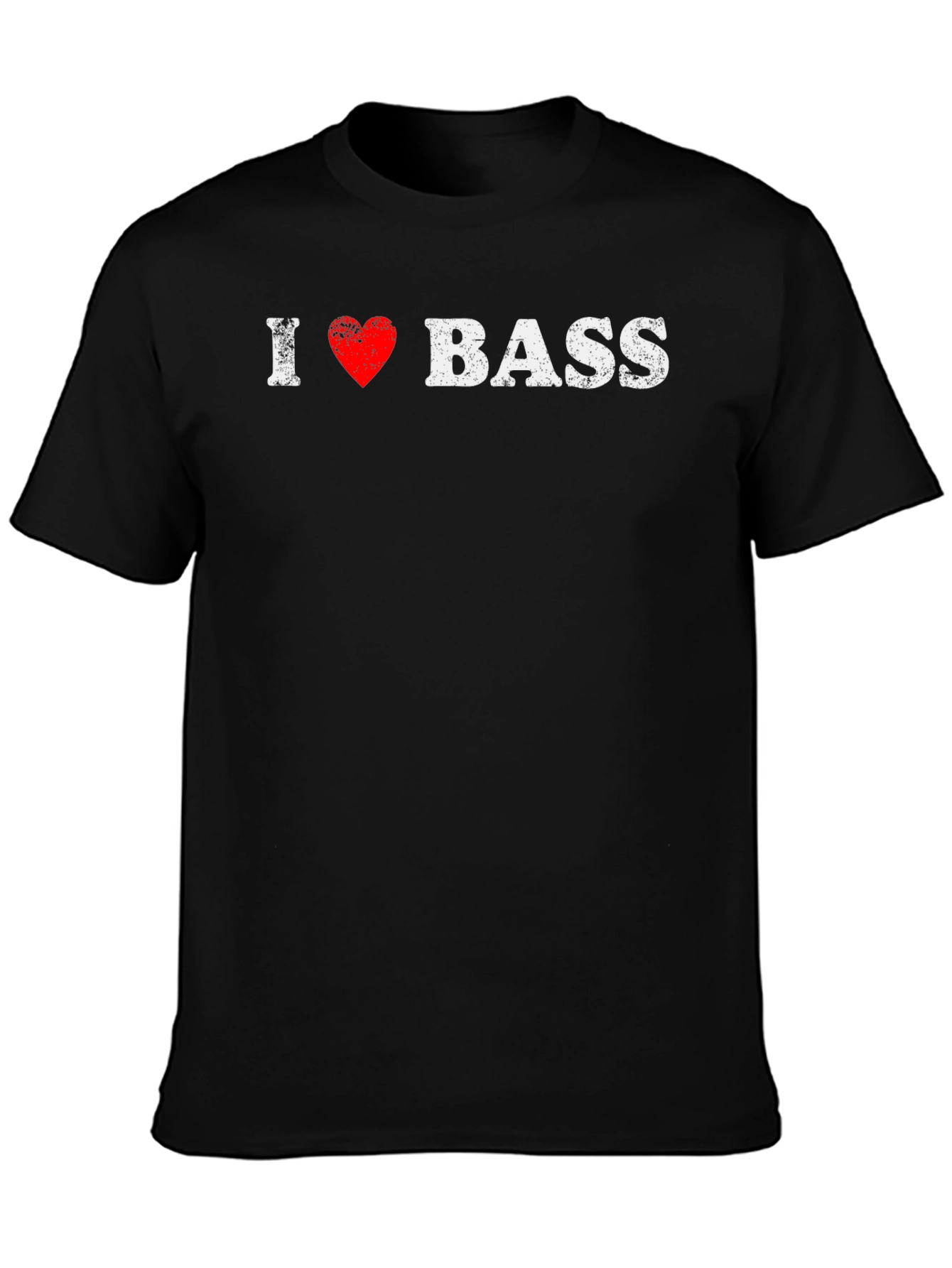 I Love Bass T-Shirt - Music Lover Tee