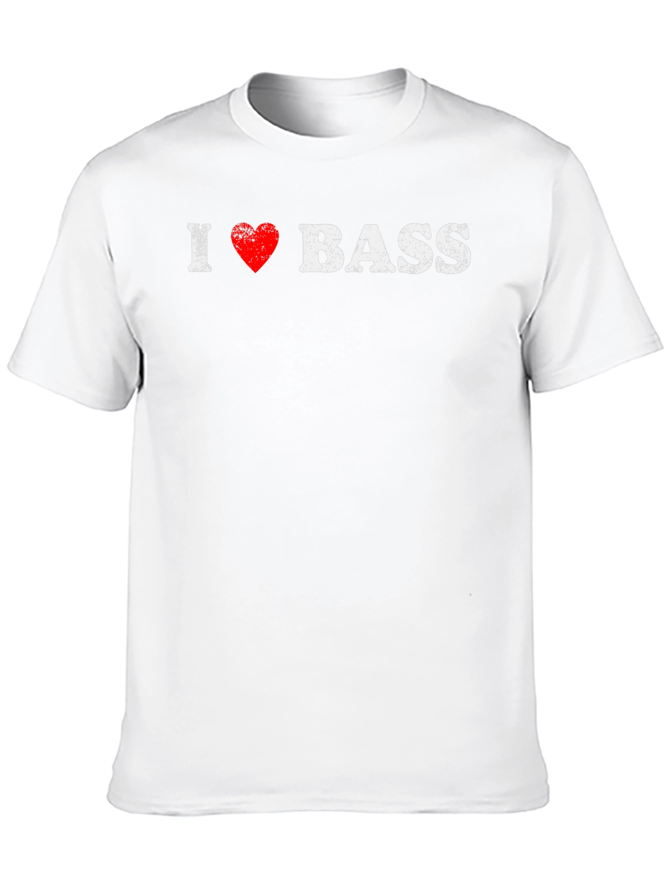 I Love Bass T-Shirt - Music Lover Tee