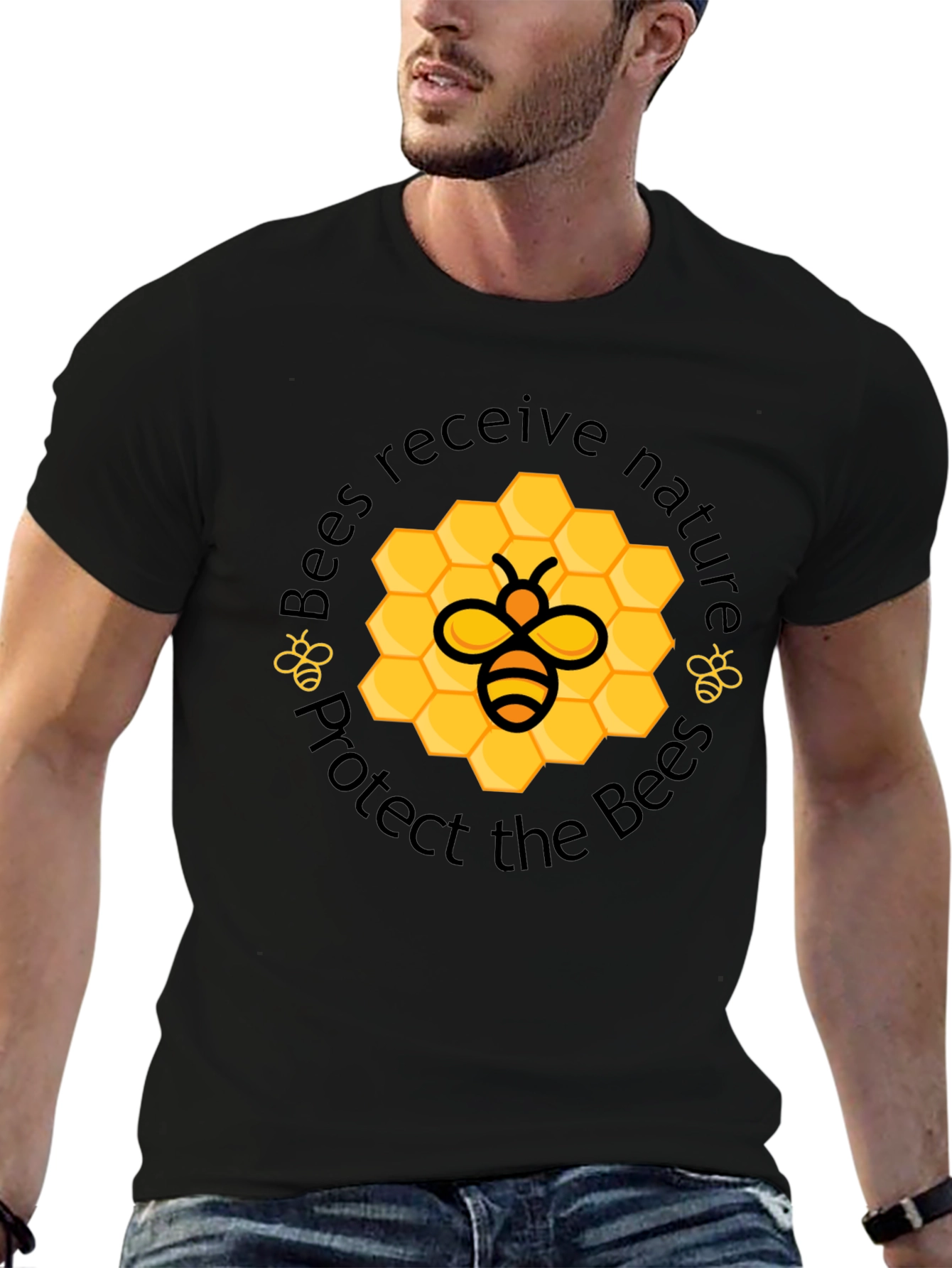 Protect The Bees T-Shirt - Nature Lover Tee