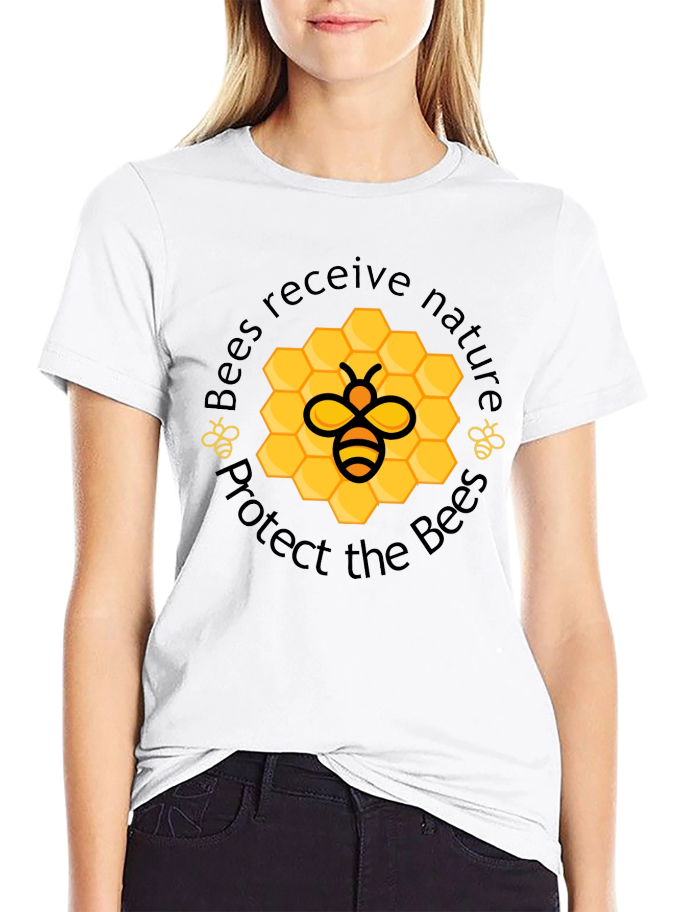 Protect The Bees T-Shirt - Nature Lover Tee