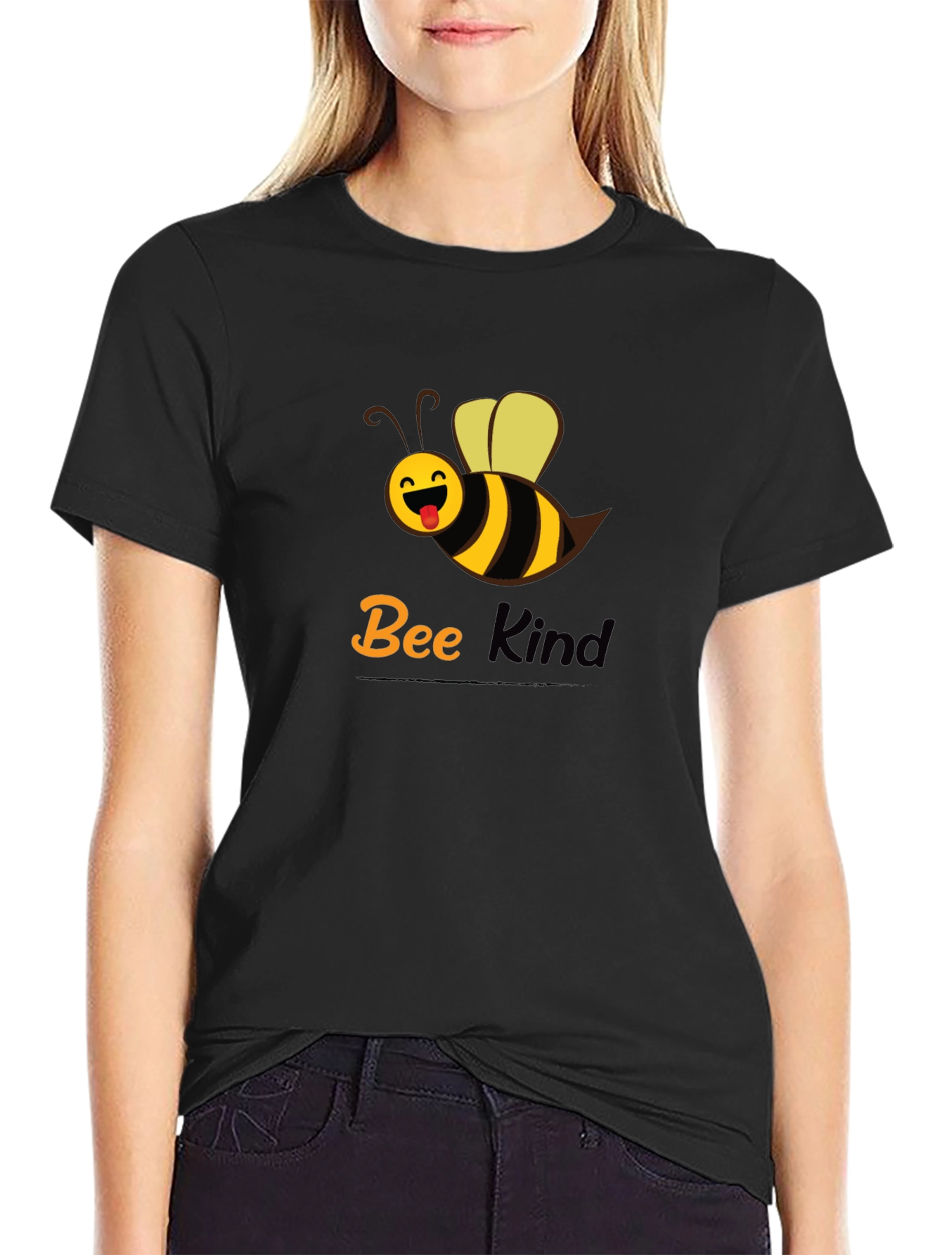 Bee Kind Graphic T-Shirt - Positive Message Tee