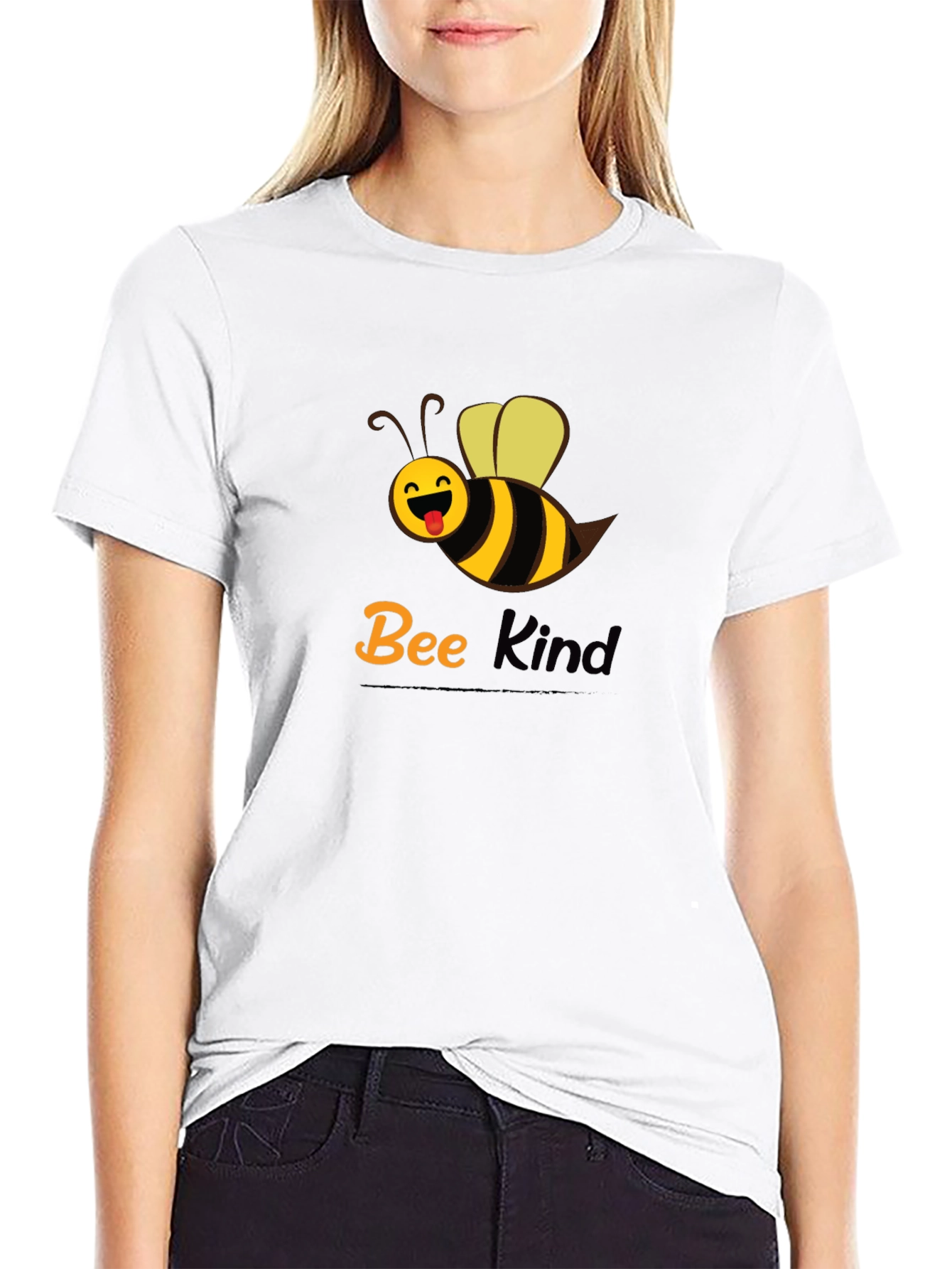 Bee Kind Graphic T-Shirt - Positive Message Tee