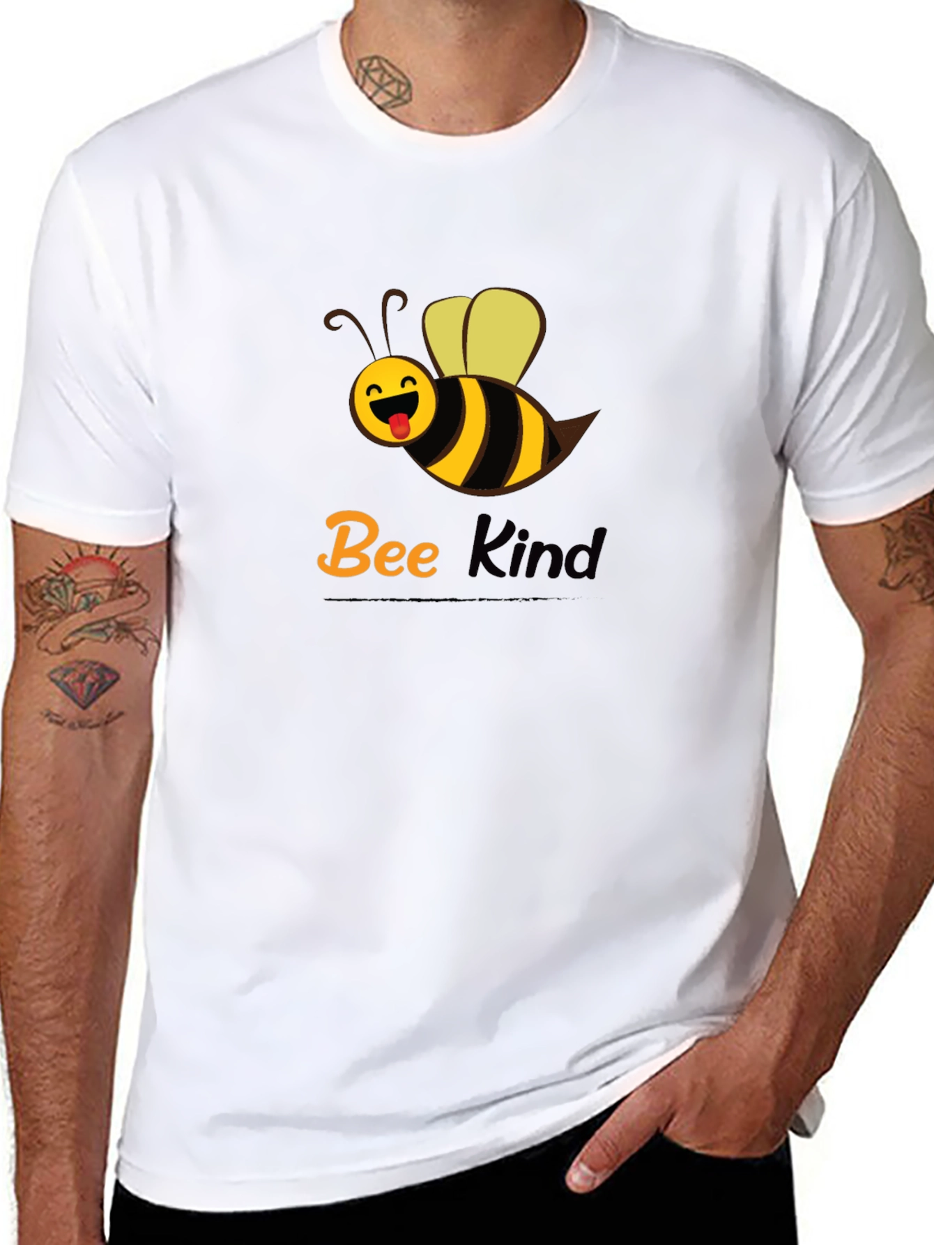 Bee Kind Graphic T-Shirt - Positive Message Tee