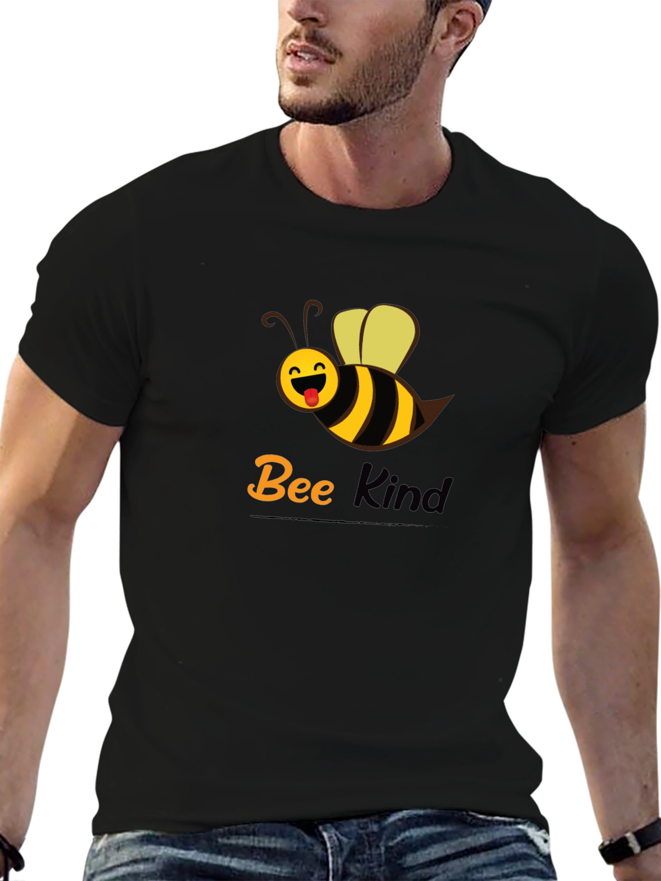 Bee Kind Graphic T-Shirt - Positive Message Tee