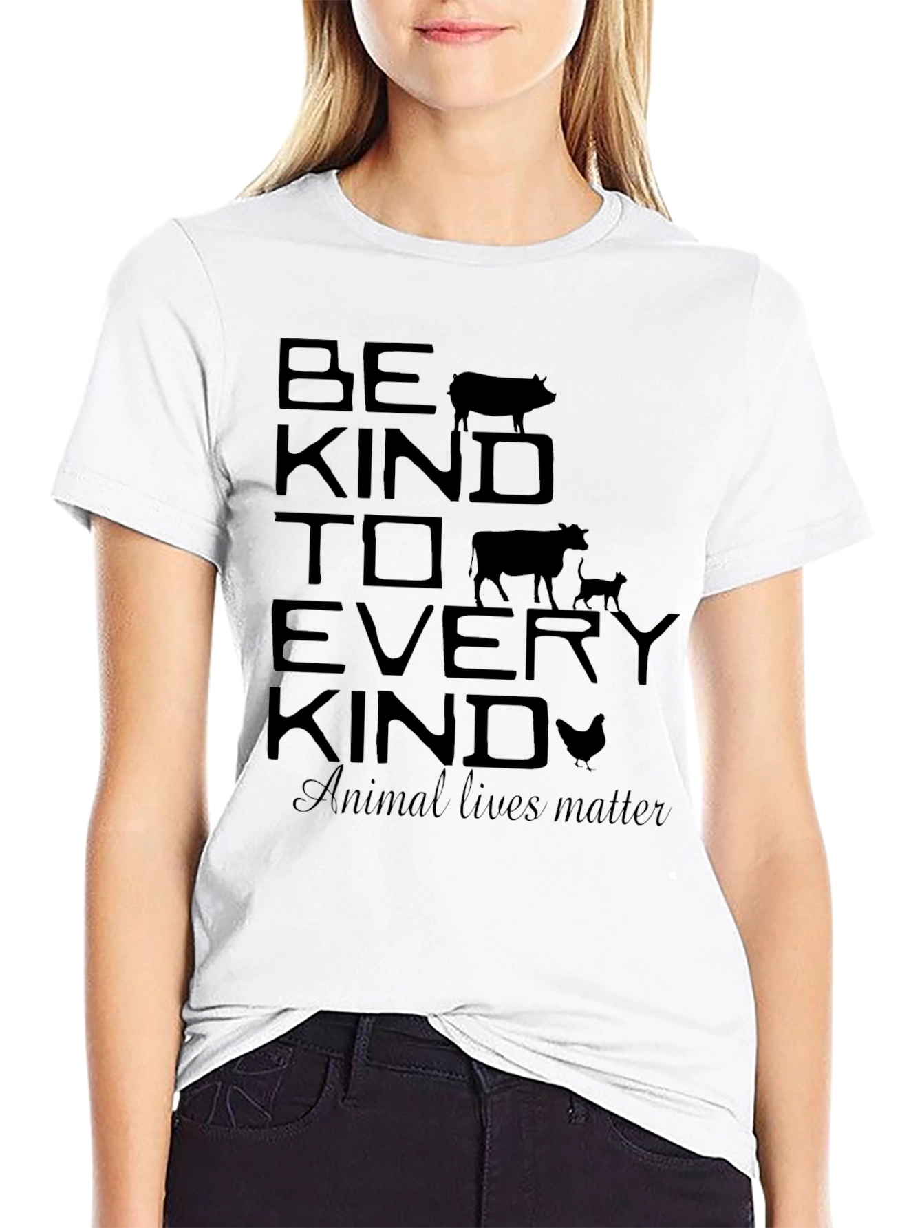 Be Kind T-Shirt - Animal Rights Tee