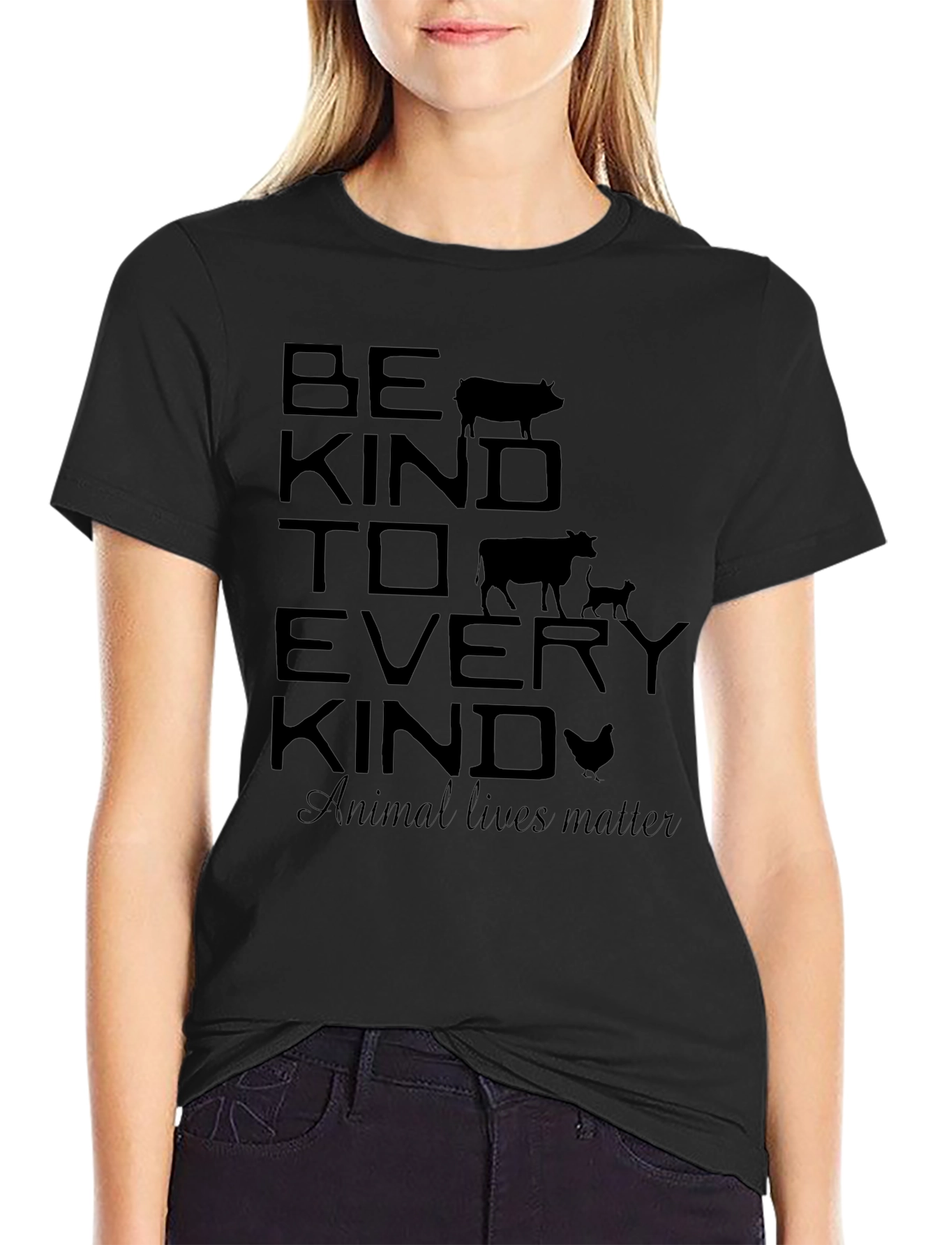 Be Kind T-Shirt - Animal Rights Tee