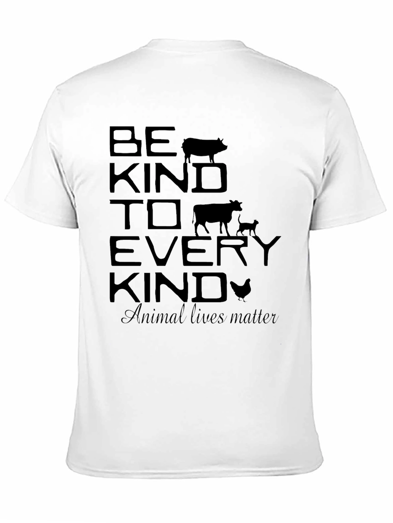 Be Kind T-Shirt - Animal Rights Tee