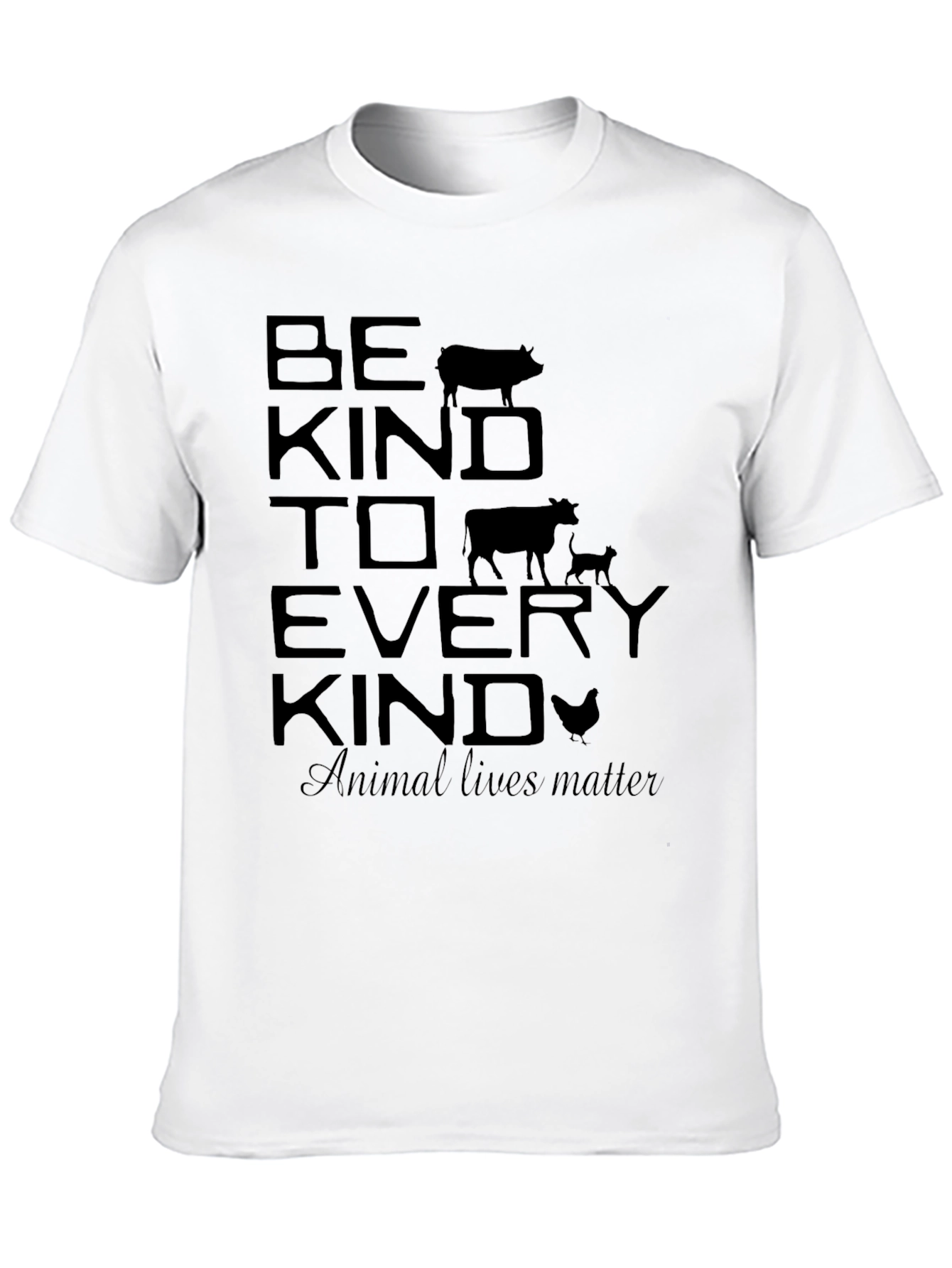 Be Kind T-Shirt - Animal Rights Tee