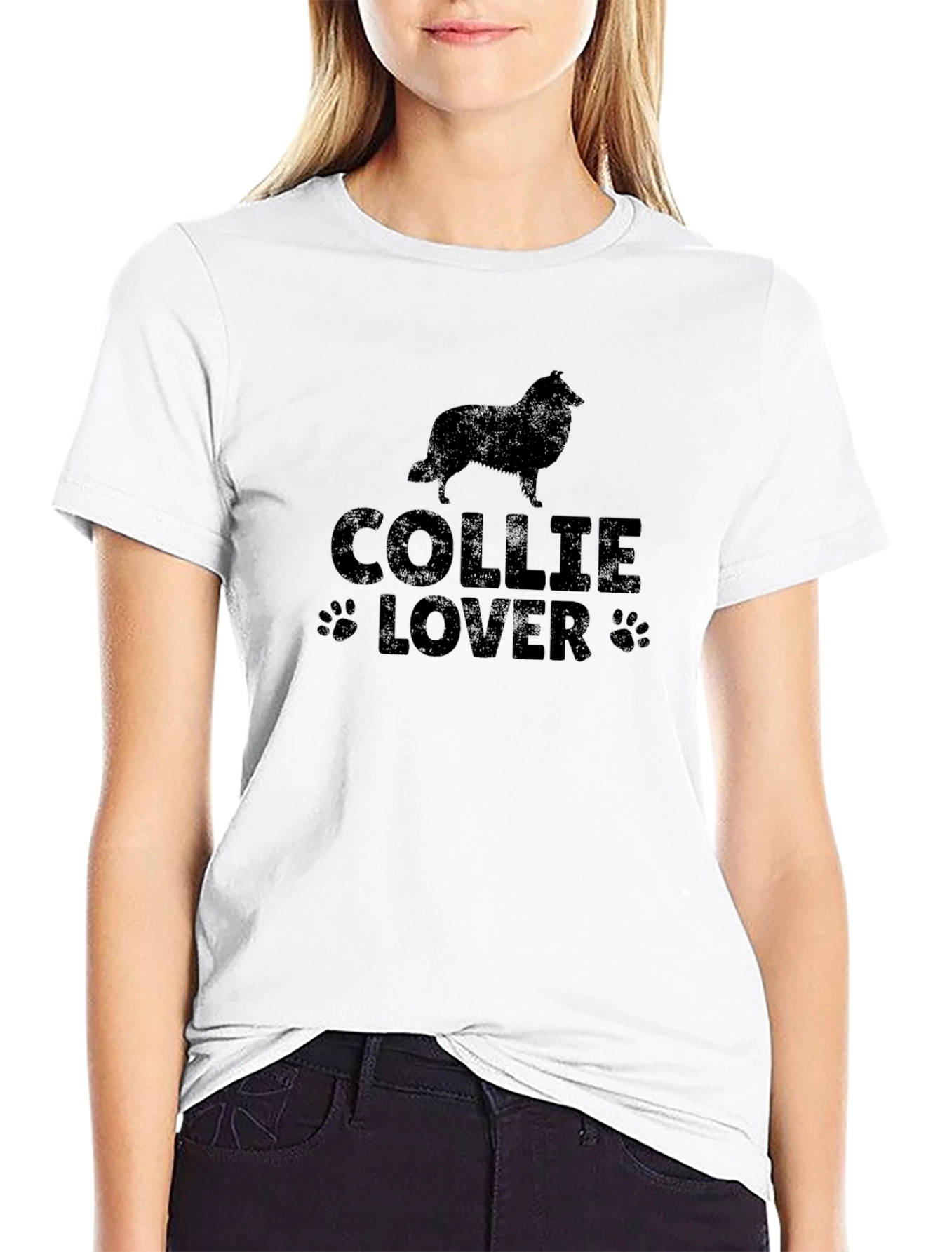 Collie Lover Graphic Tee - Dog Breed T-Shirt