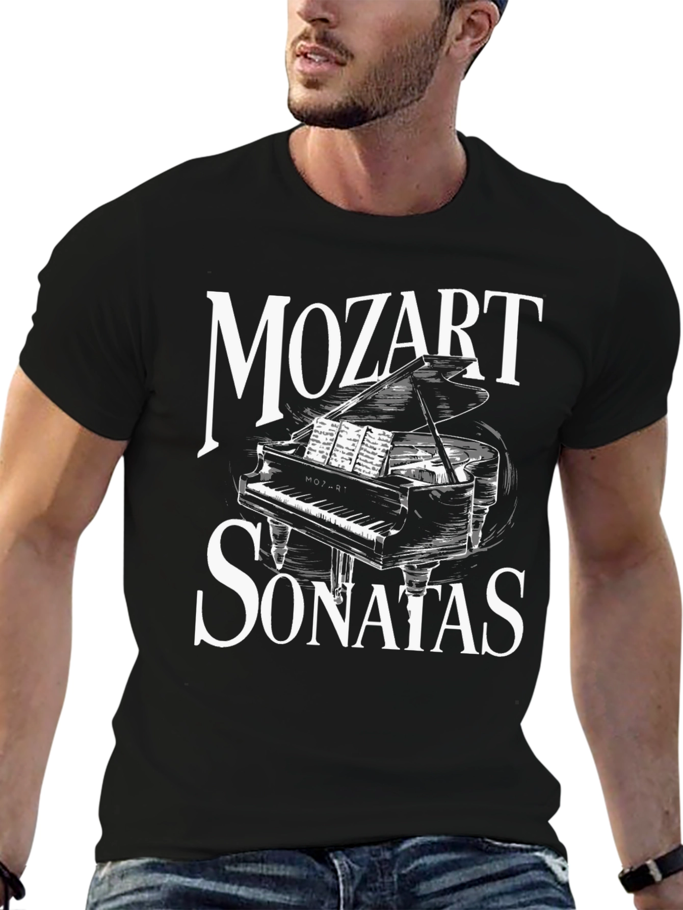 Mozart Sonatas Piano T-Shirt