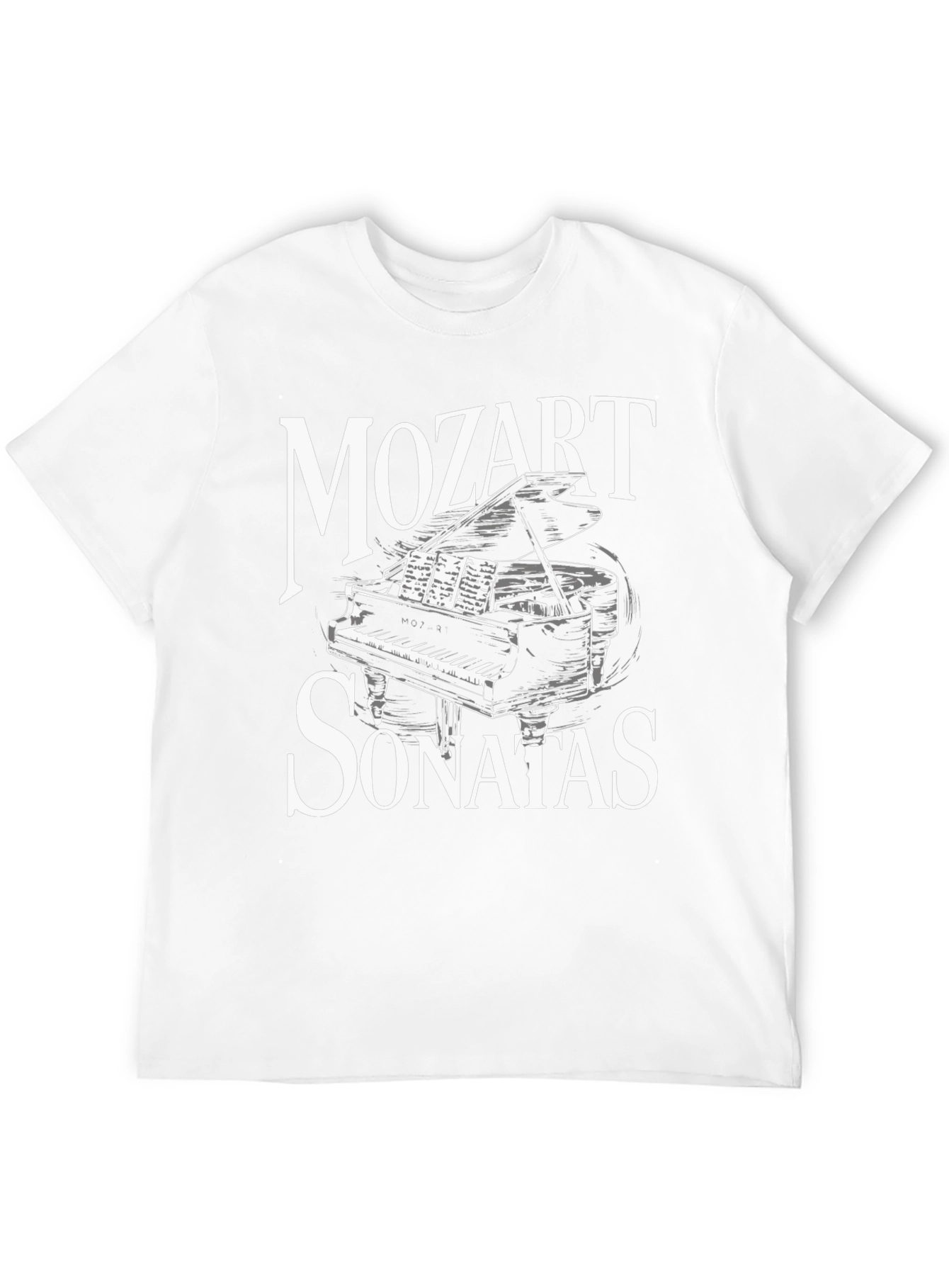 Mozart Sonatas Piano T-Shirt