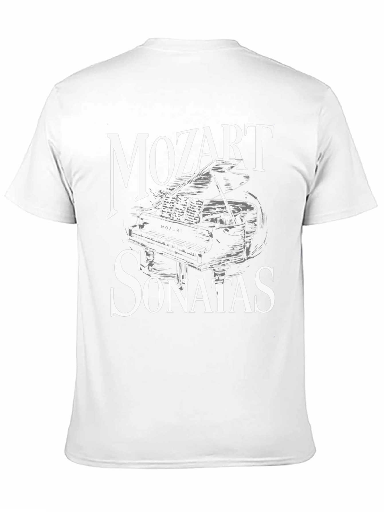 Mozart Sonatas Piano T-Shirt