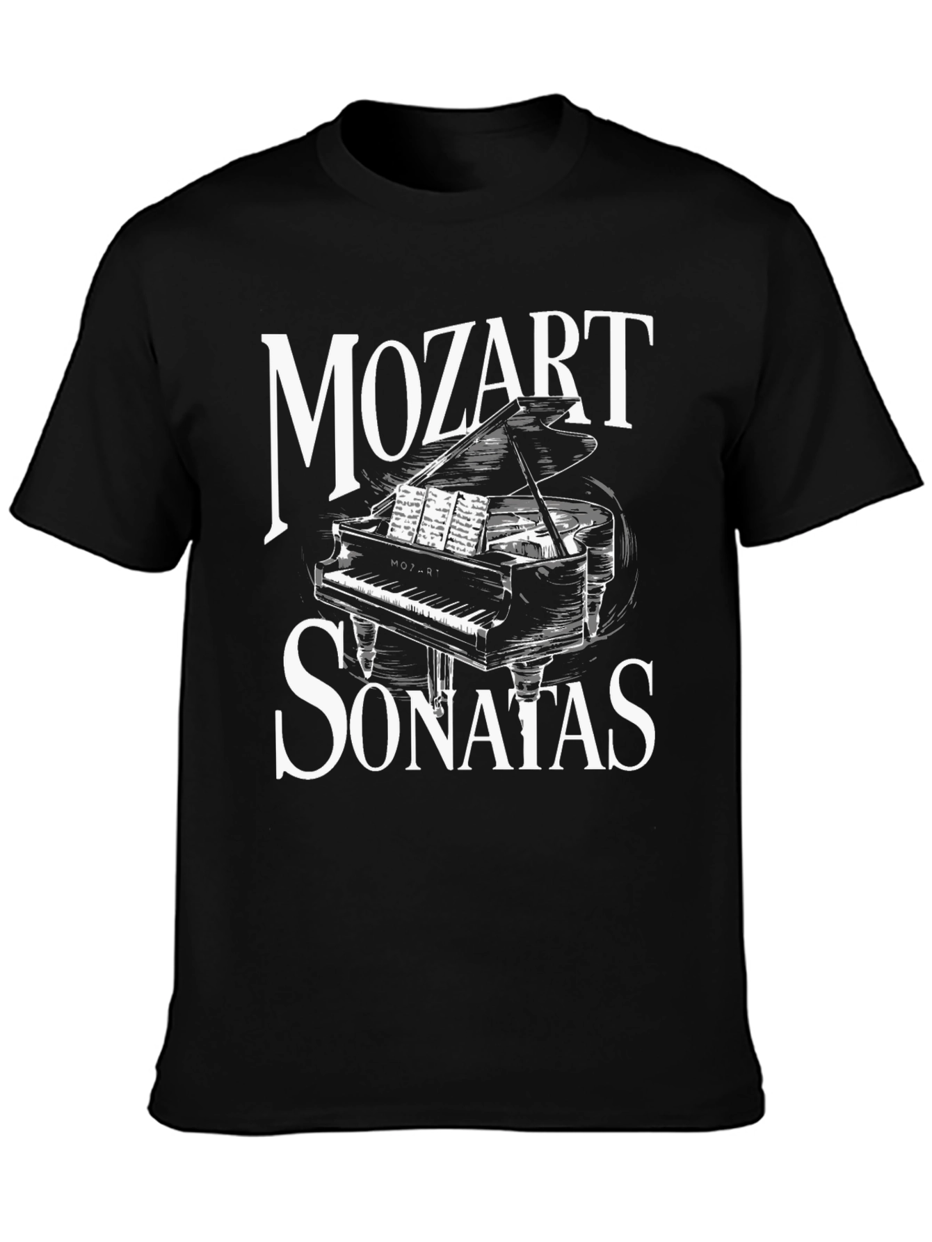 Mozart Sonatas Piano T-Shirt