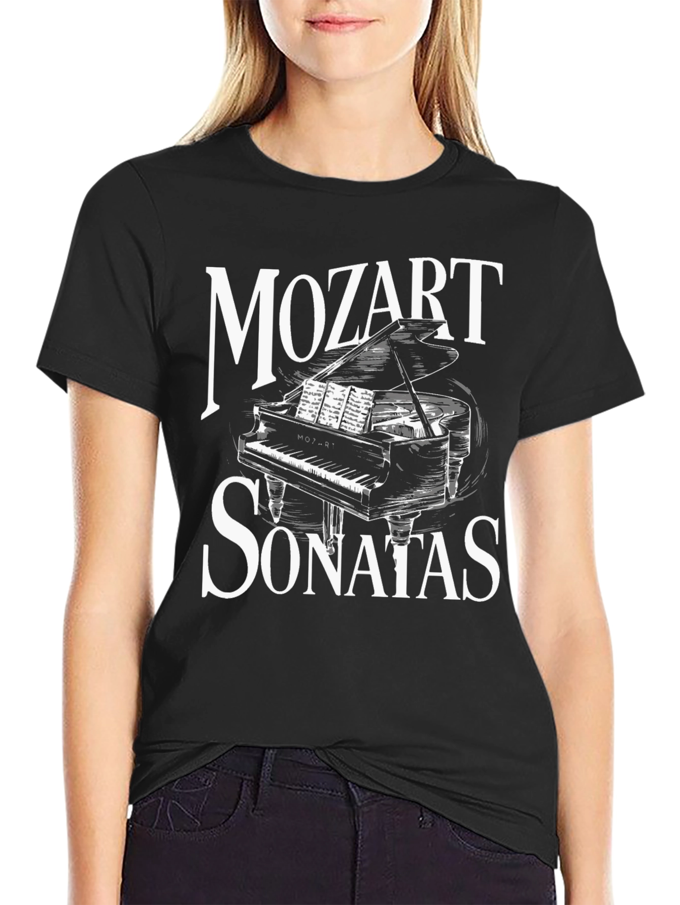Mozart Sonatas Piano T-Shirt