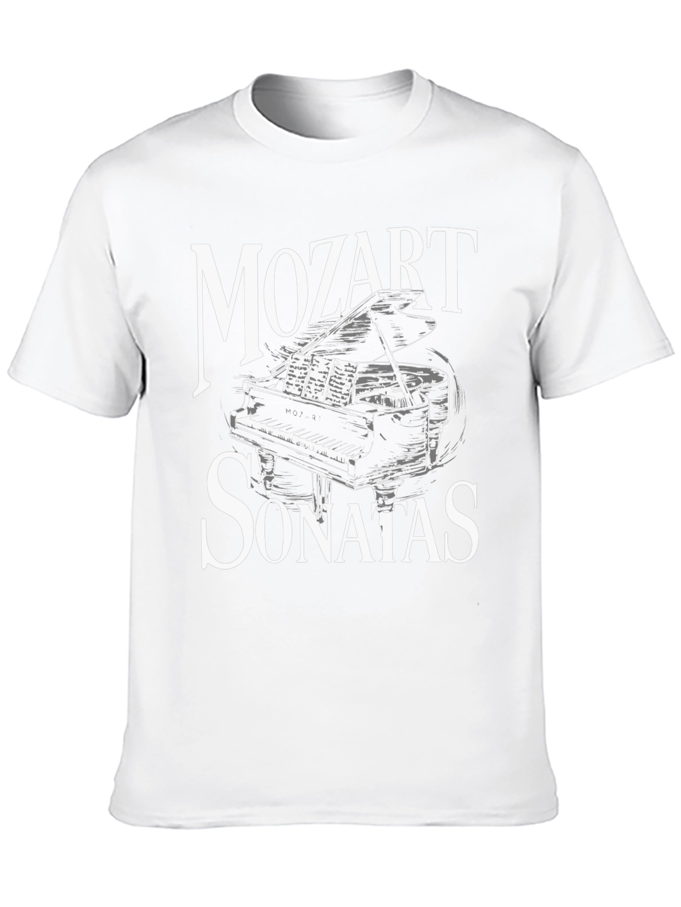 Mozart Sonatas Piano T-Shirt