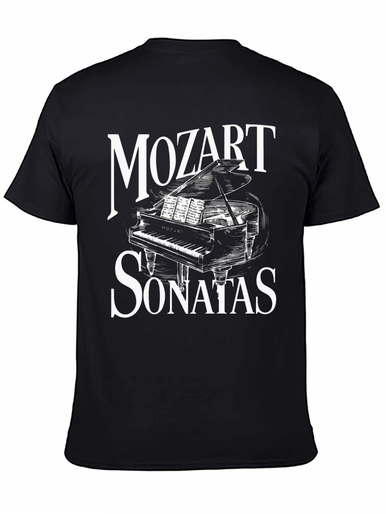 Mozart Sonatas Piano T-Shirt