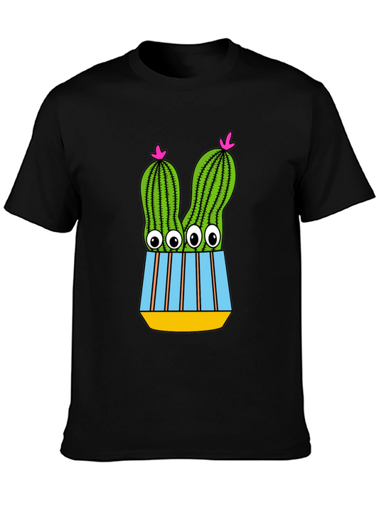 Cartoon Cactus Tee