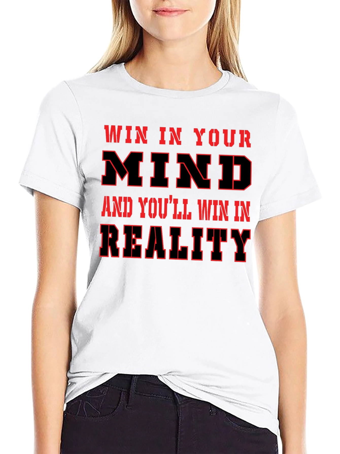 Motivational Mindset Graphic T-Shirt