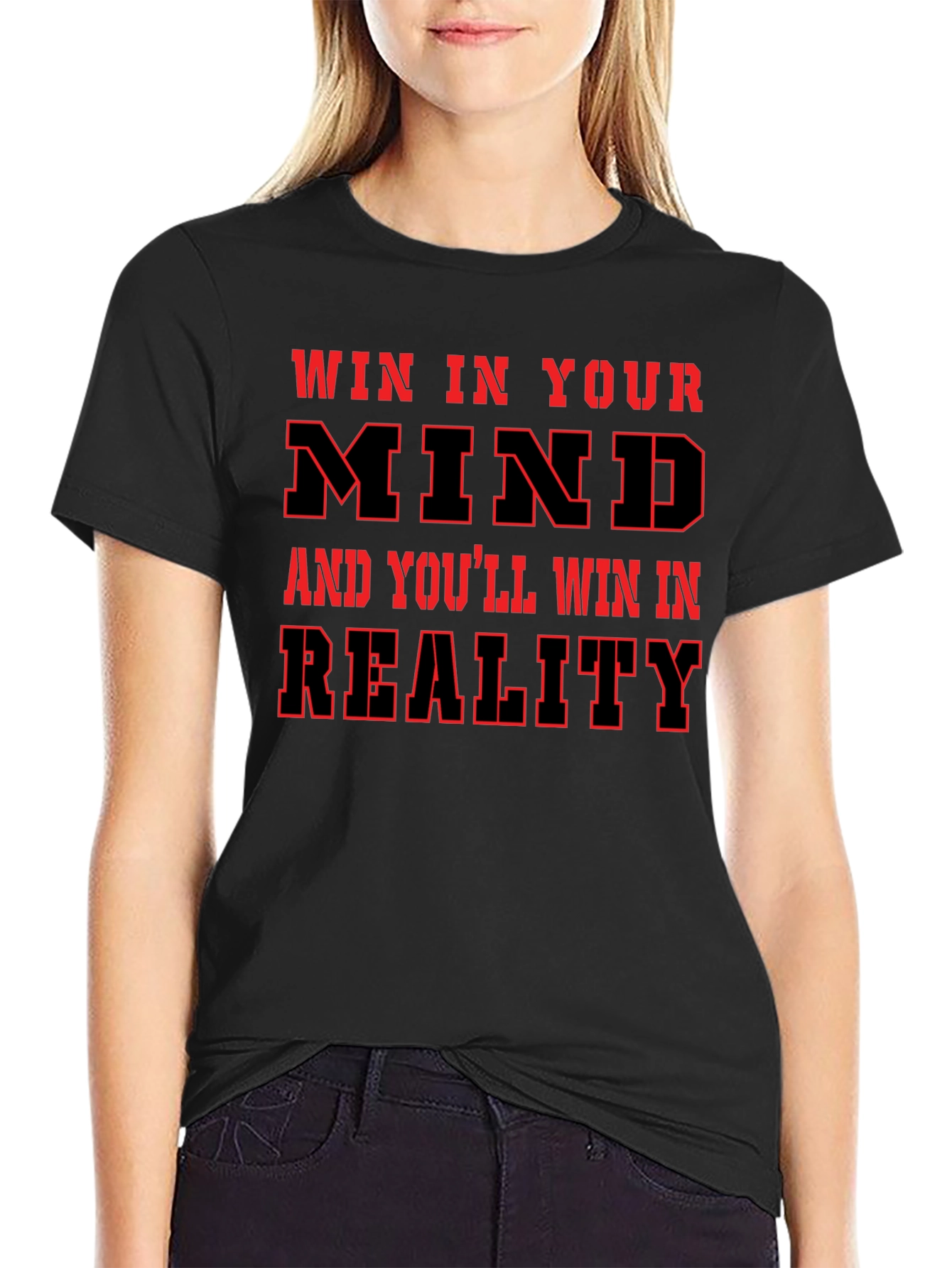 Motivational Mindset Graphic T-Shirt