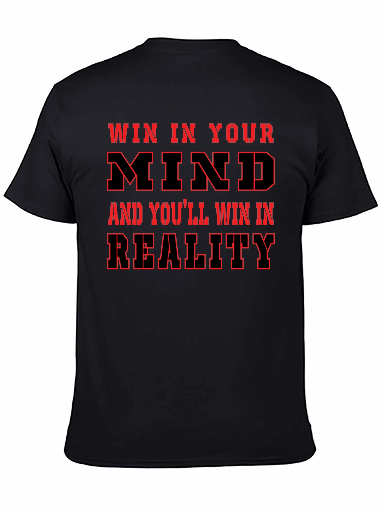 Motivational Mindset Graphic T-Shirt
