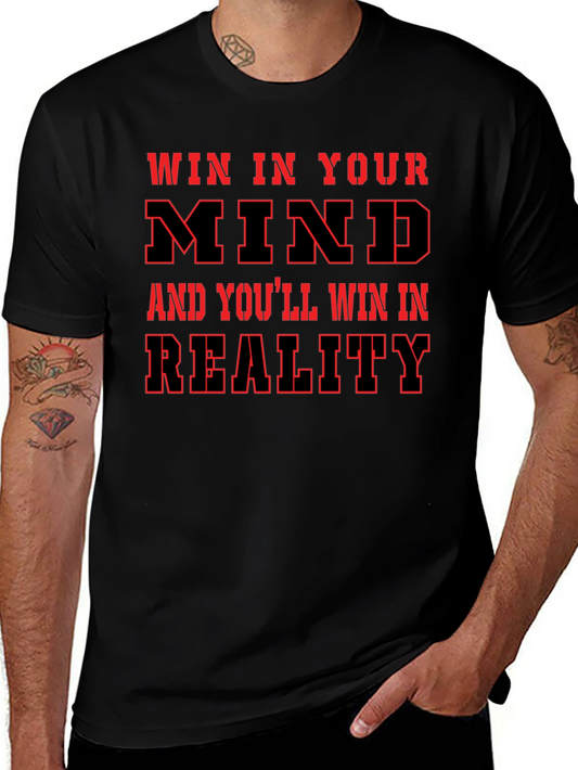 Motivational Mindset Graphic T-Shirt