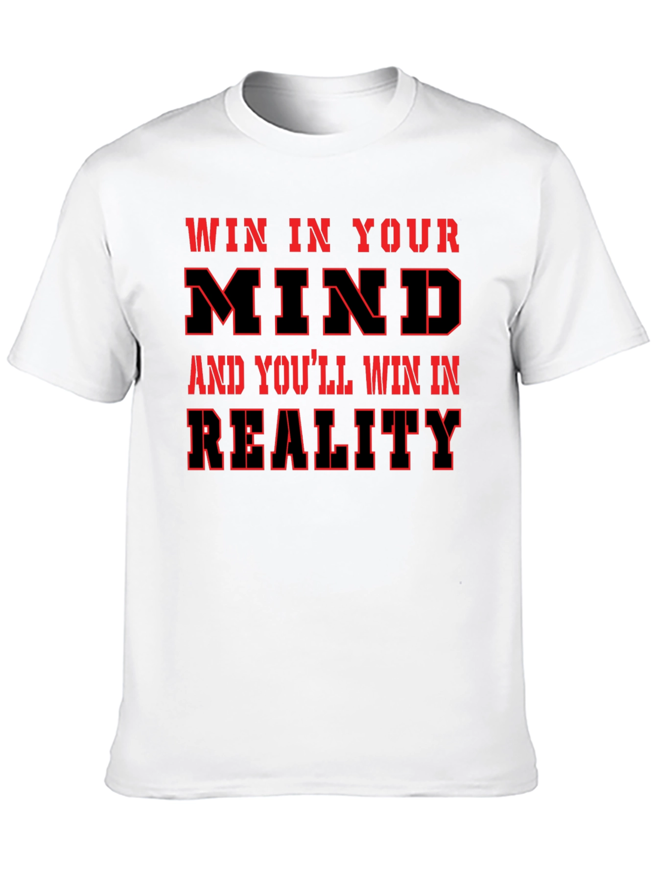 Motivational Mindset Graphic T-Shirt
