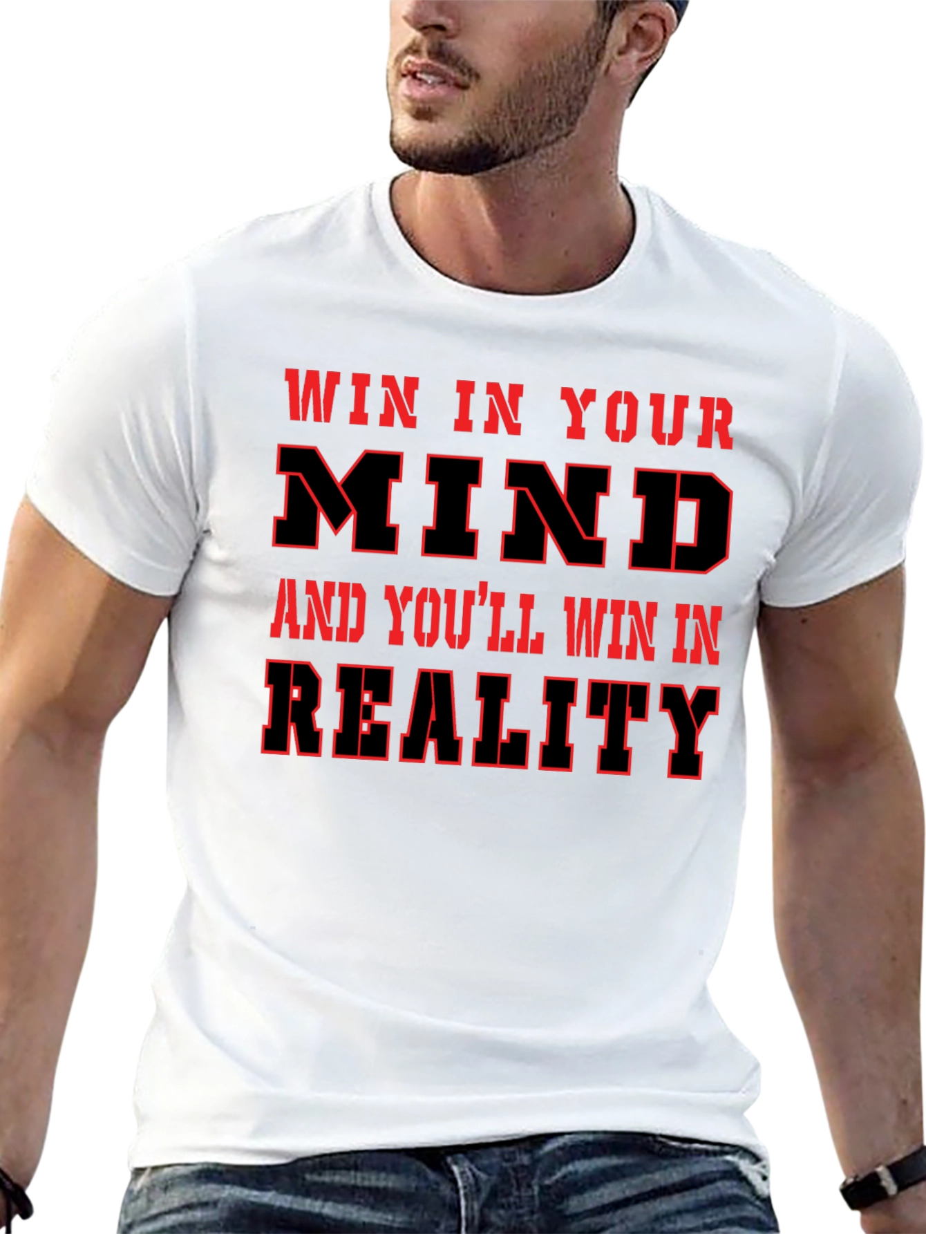 Motivational Mindset Graphic T-Shirt