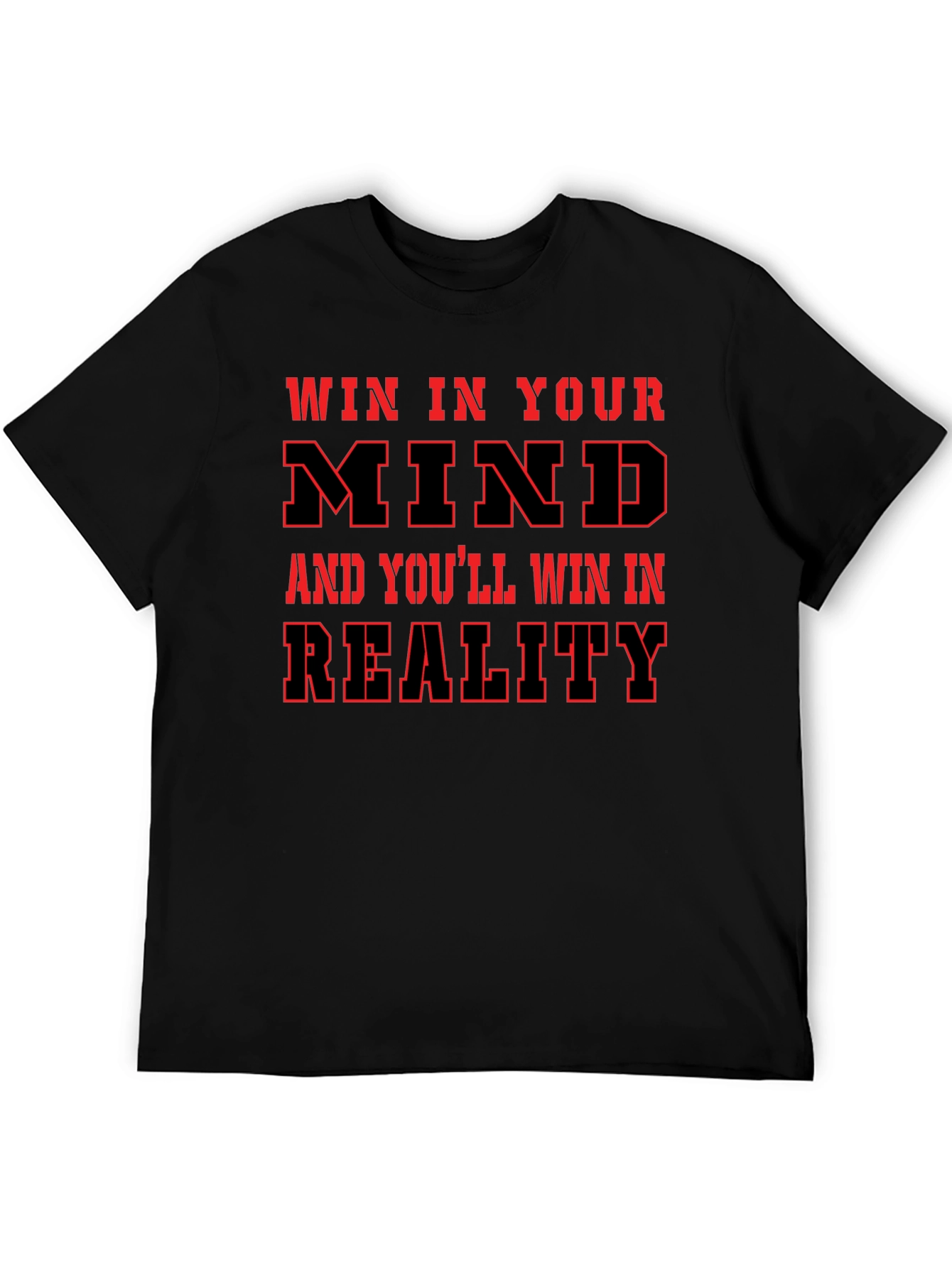 Motivational Mindset Graphic T-Shirt