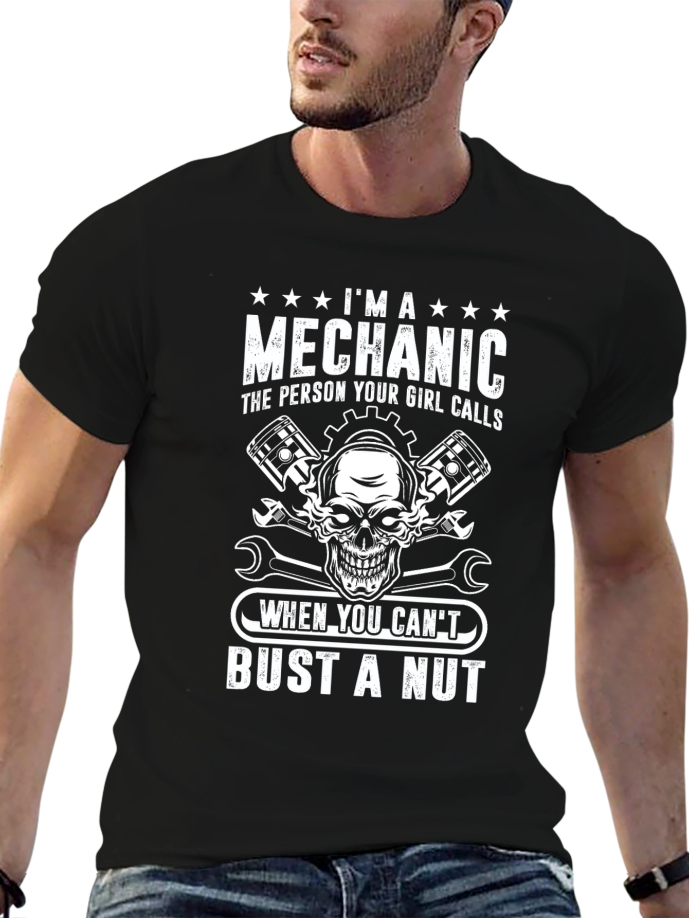 Im A Mechanic Humor Graphic T-Shirt